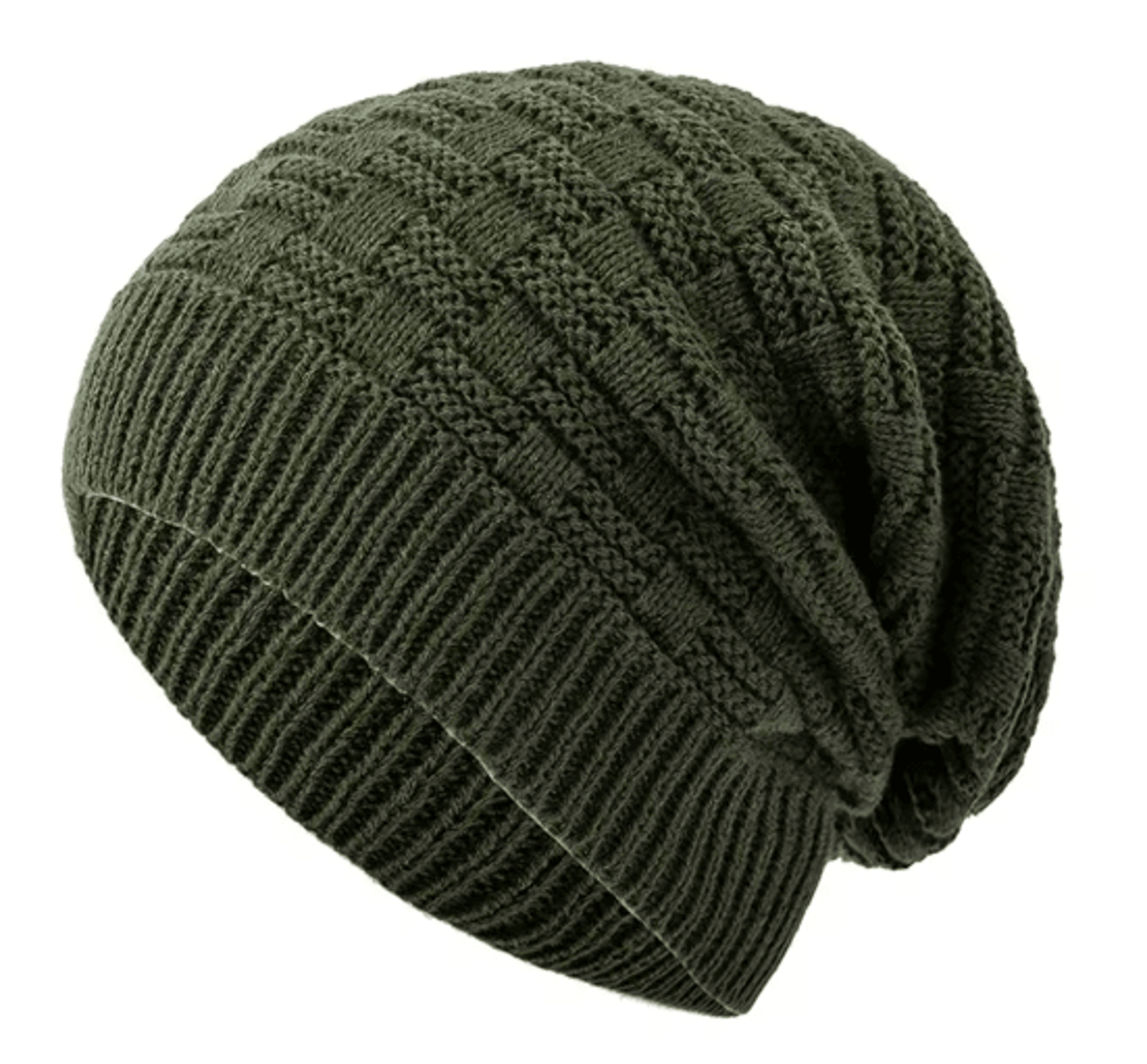 Unisex Slouchy Winter Beanie Long Knitted Hat For Men And Women 9