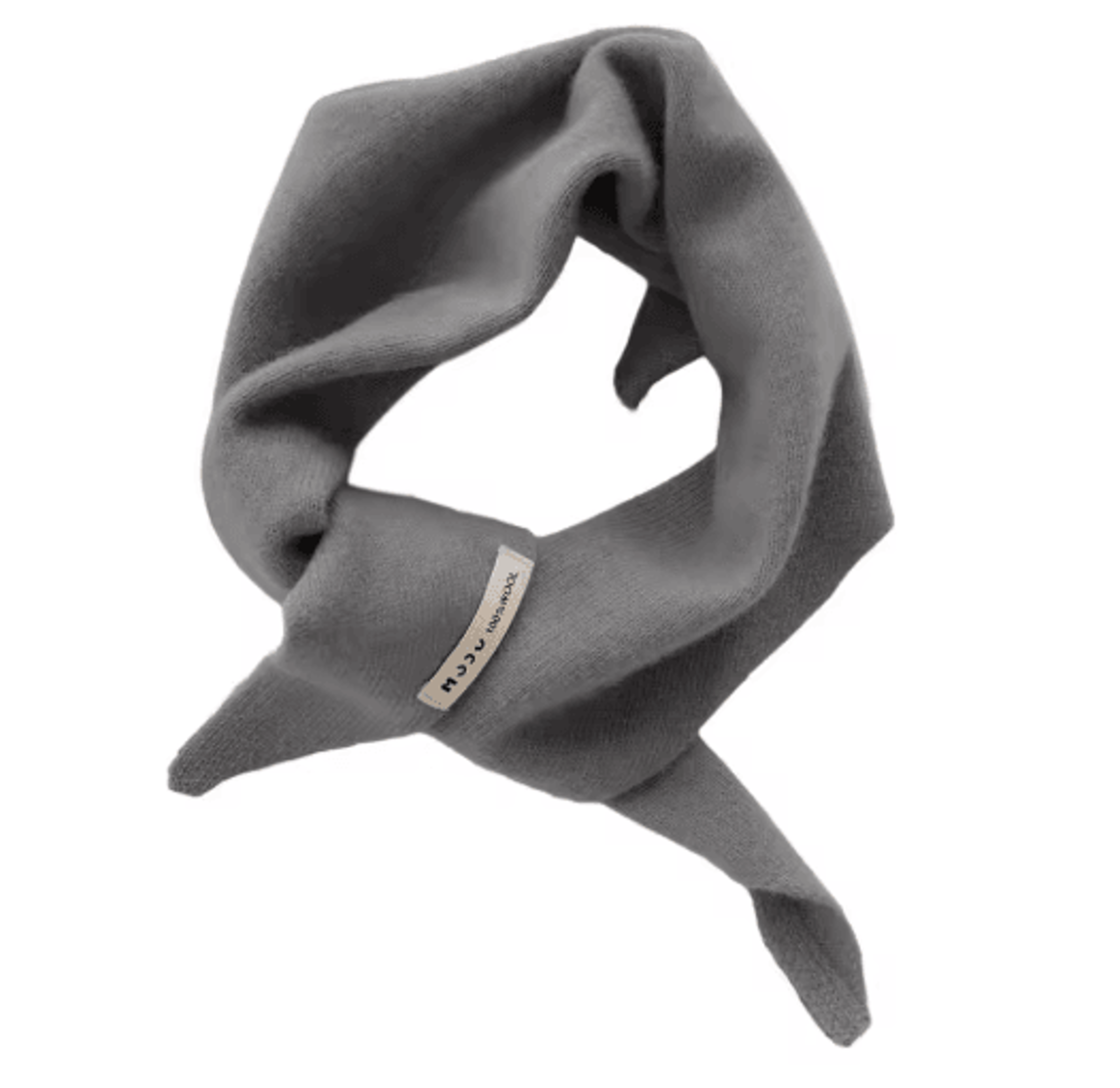 Womens Wool Triangle Scarf British Knitted Sweater Shawl Soft And Warm Accessory 2