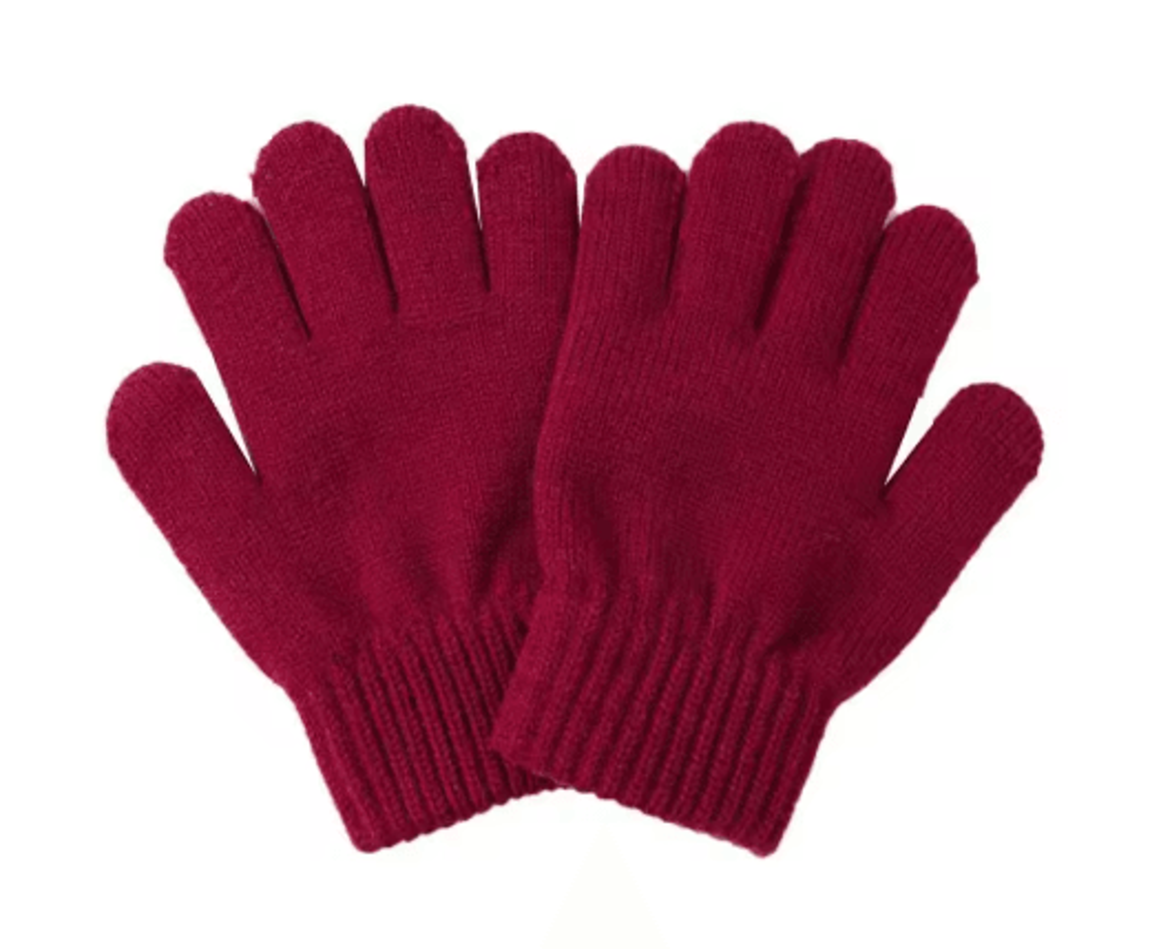 Winter Kids Full Finger Knit Gloves Warm Thickened Gloves For Boys And Girls Ages 5 To 9 1