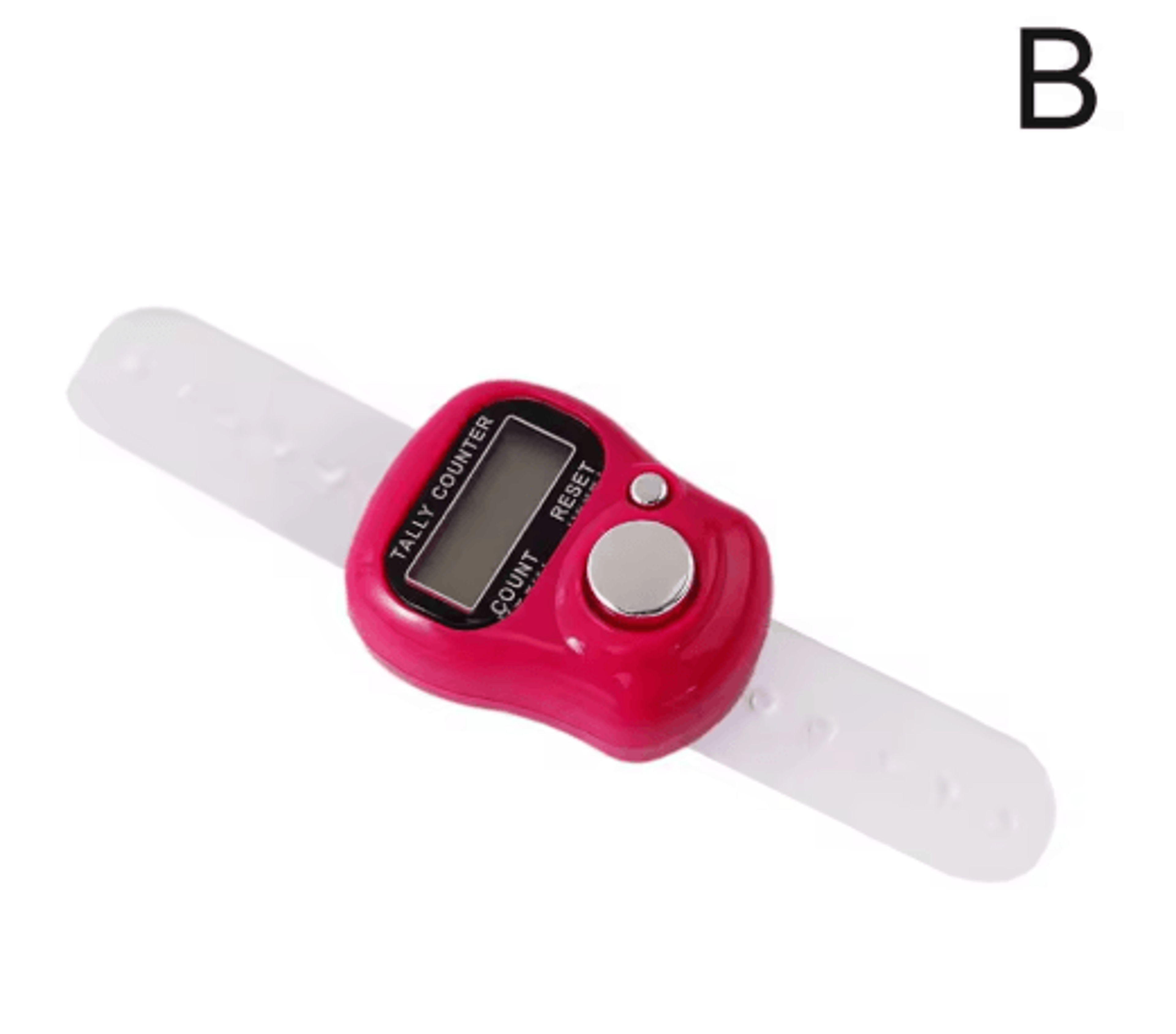 Electronic Tally Counter With LCD Display Digital Finger Clicker For Accurate Counting 5