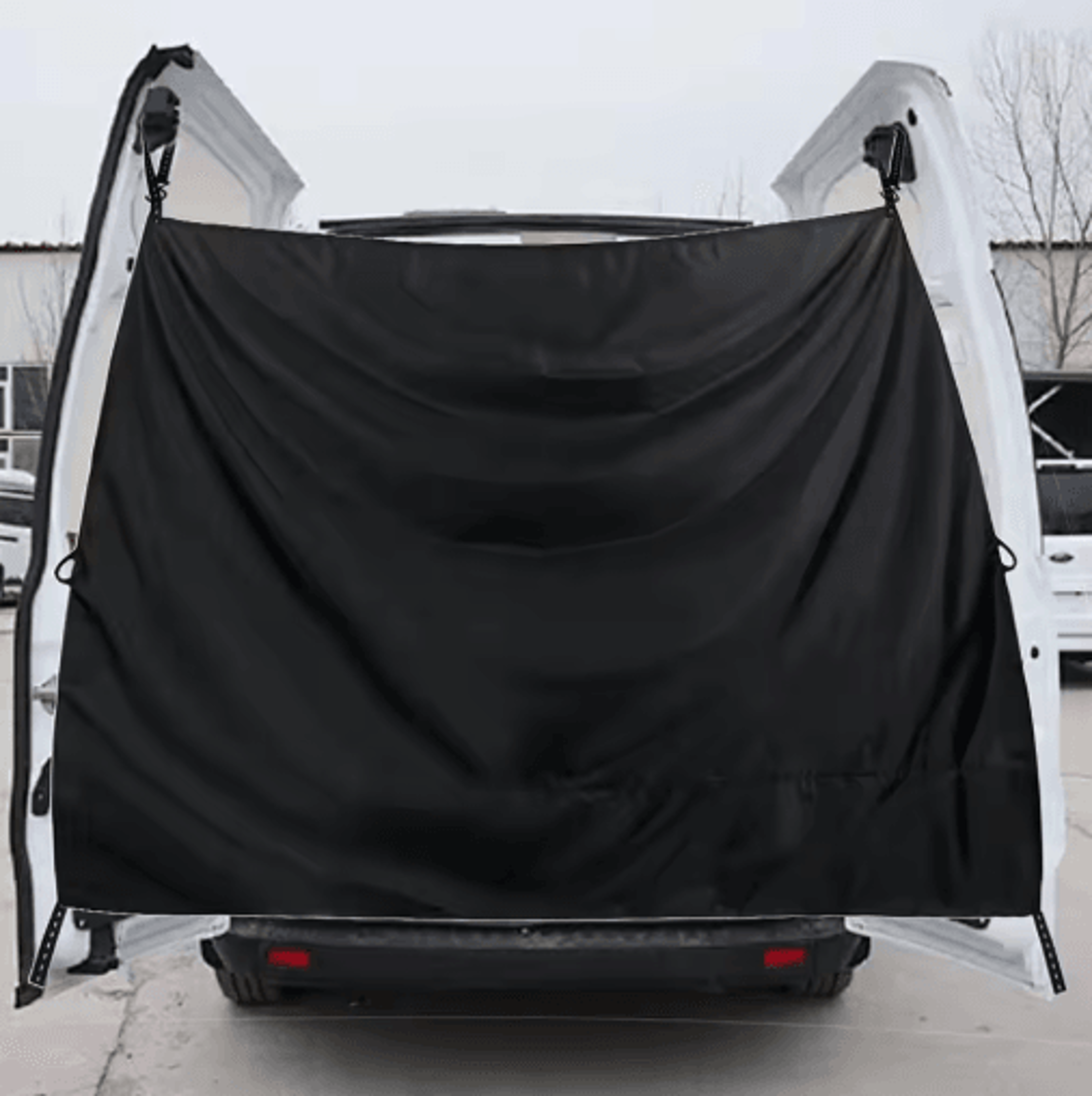 Van Privacy Curtain 71 By 91 In Light Blocking Cab Divider For Van RV And Truck Camping 5