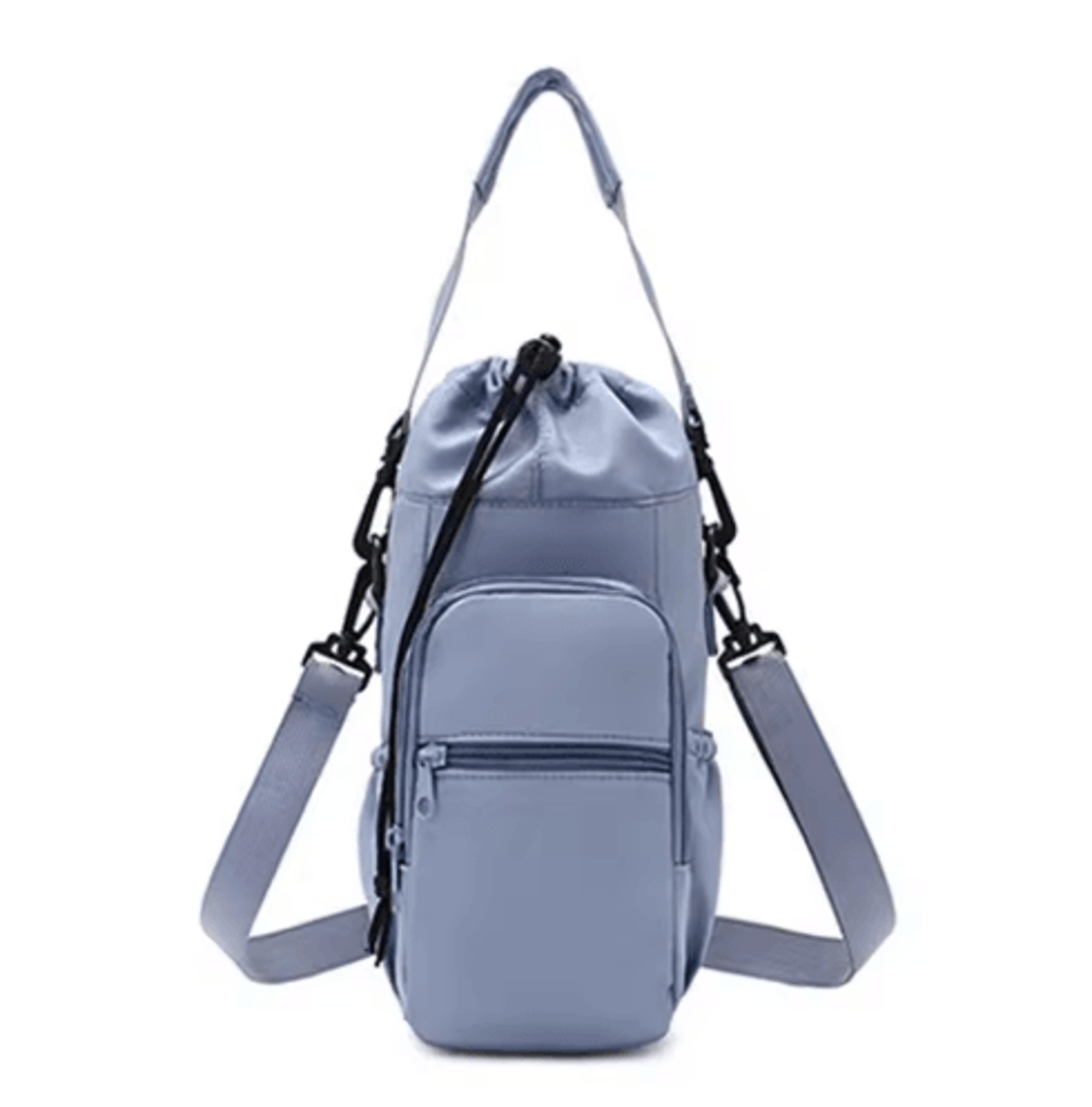 Insulated Water Bottle Carrier Sling Bag 32oz 40oz Crossbody Holder With Phone Pocket 2