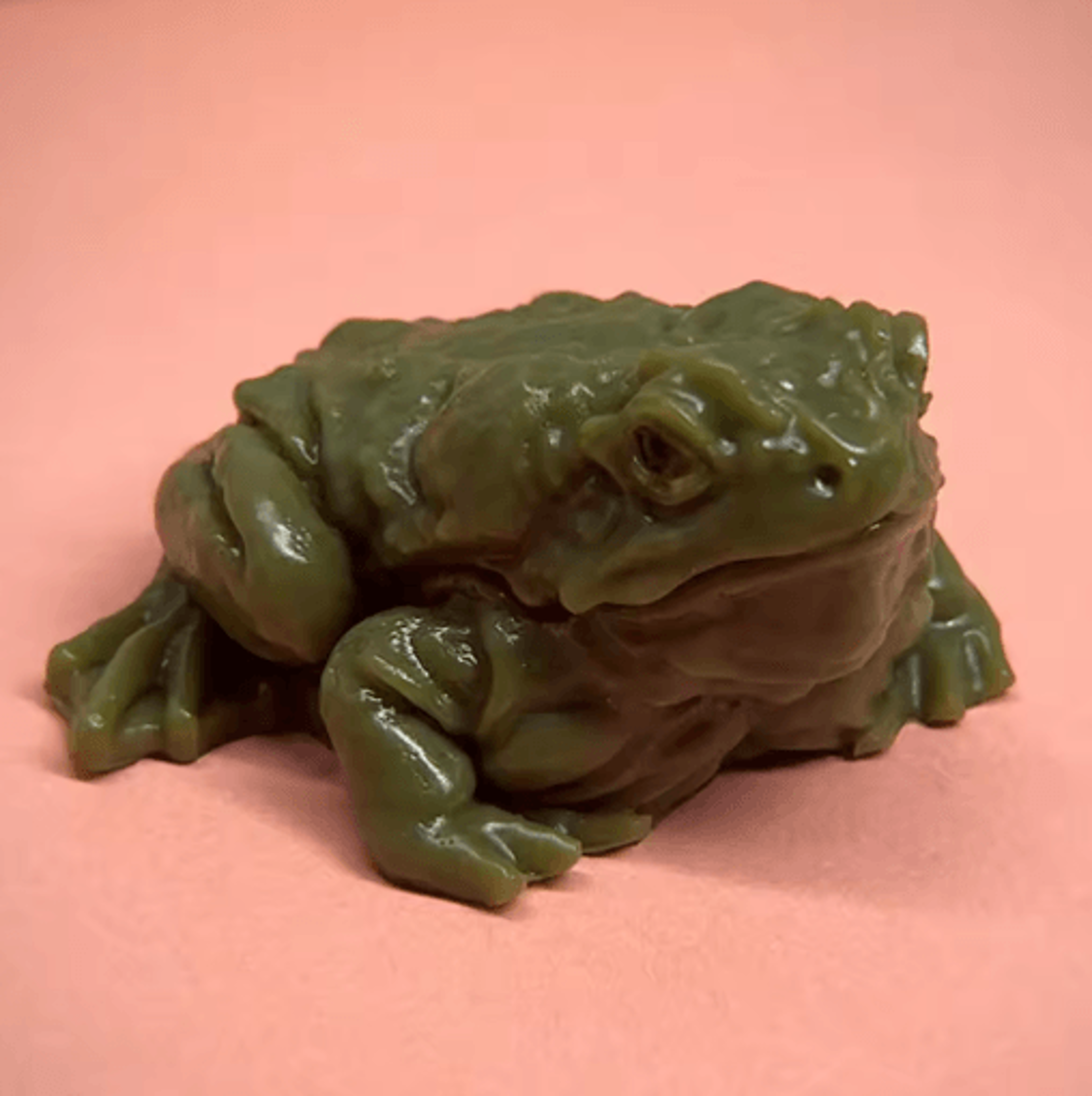 Realistic Frog Squeeze Fidget Toy Soft TPR Witch Toad Halloween Prank Figurine 1 To 5PCS 8