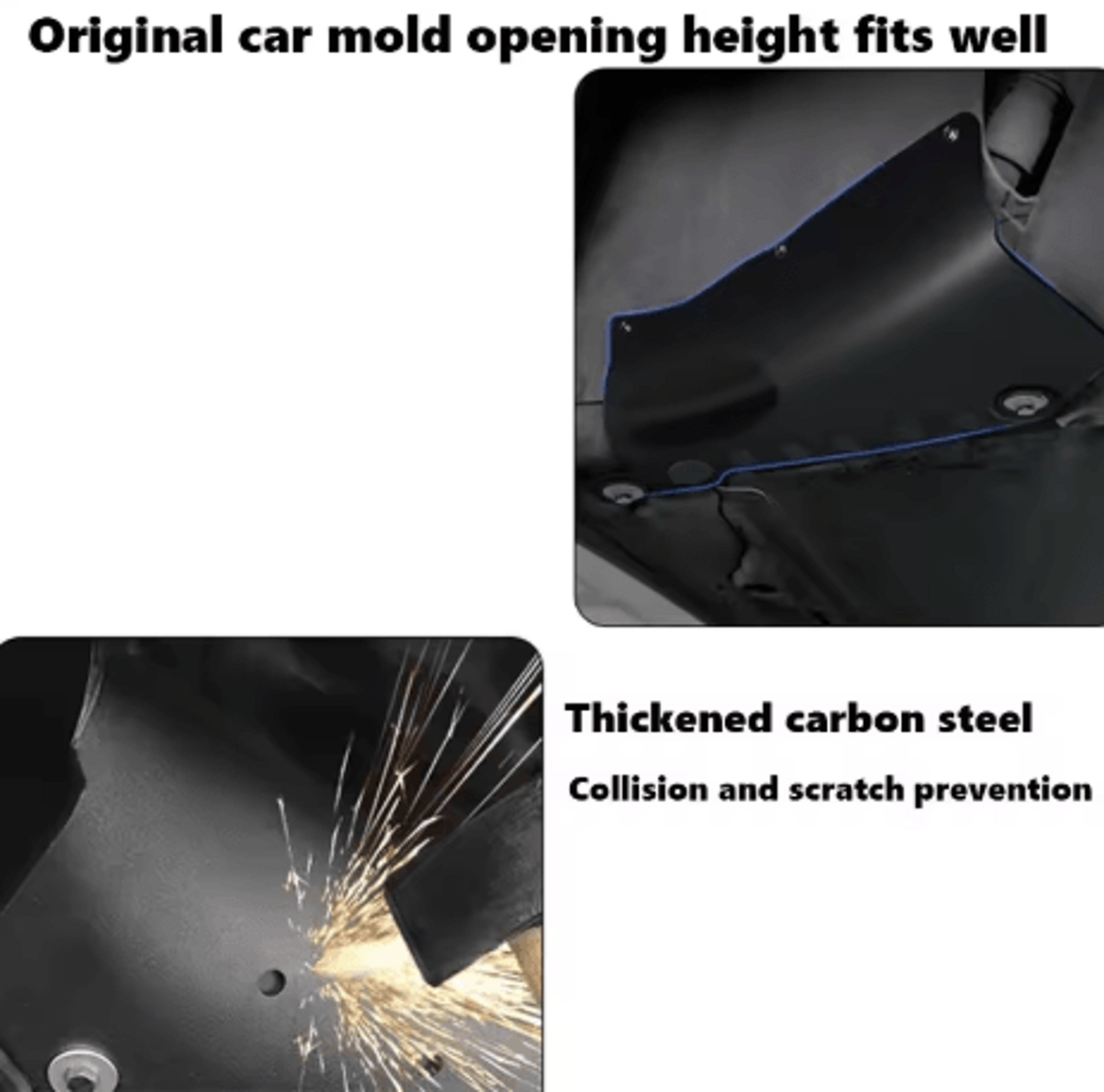 Tesla Chassis Coolant Protection Plate Leak Proof Underbody Pipeline Protective Cover 4