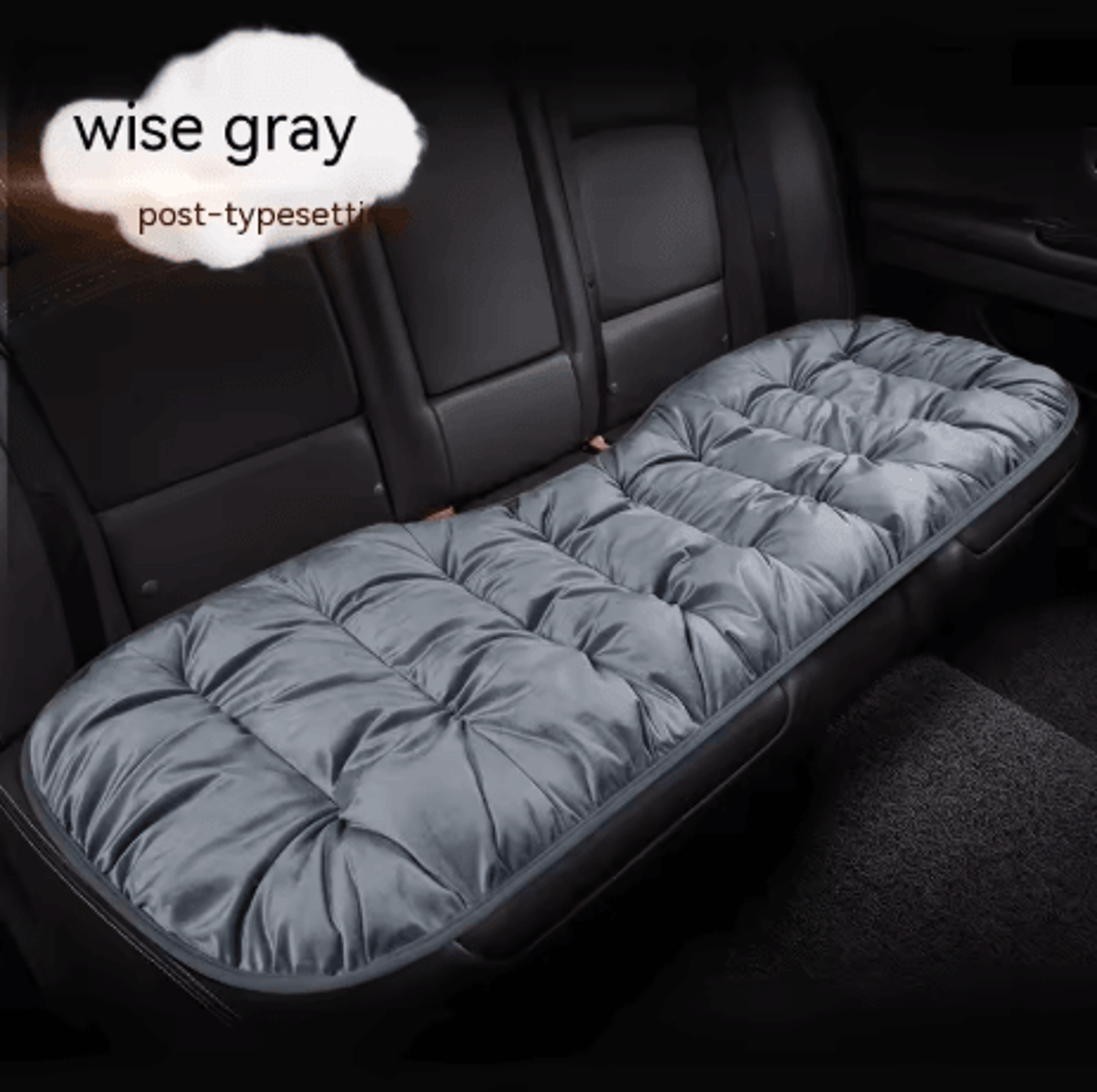 winter thickened car seat cover non slip warm seat cushion and protector for front and rear seats
