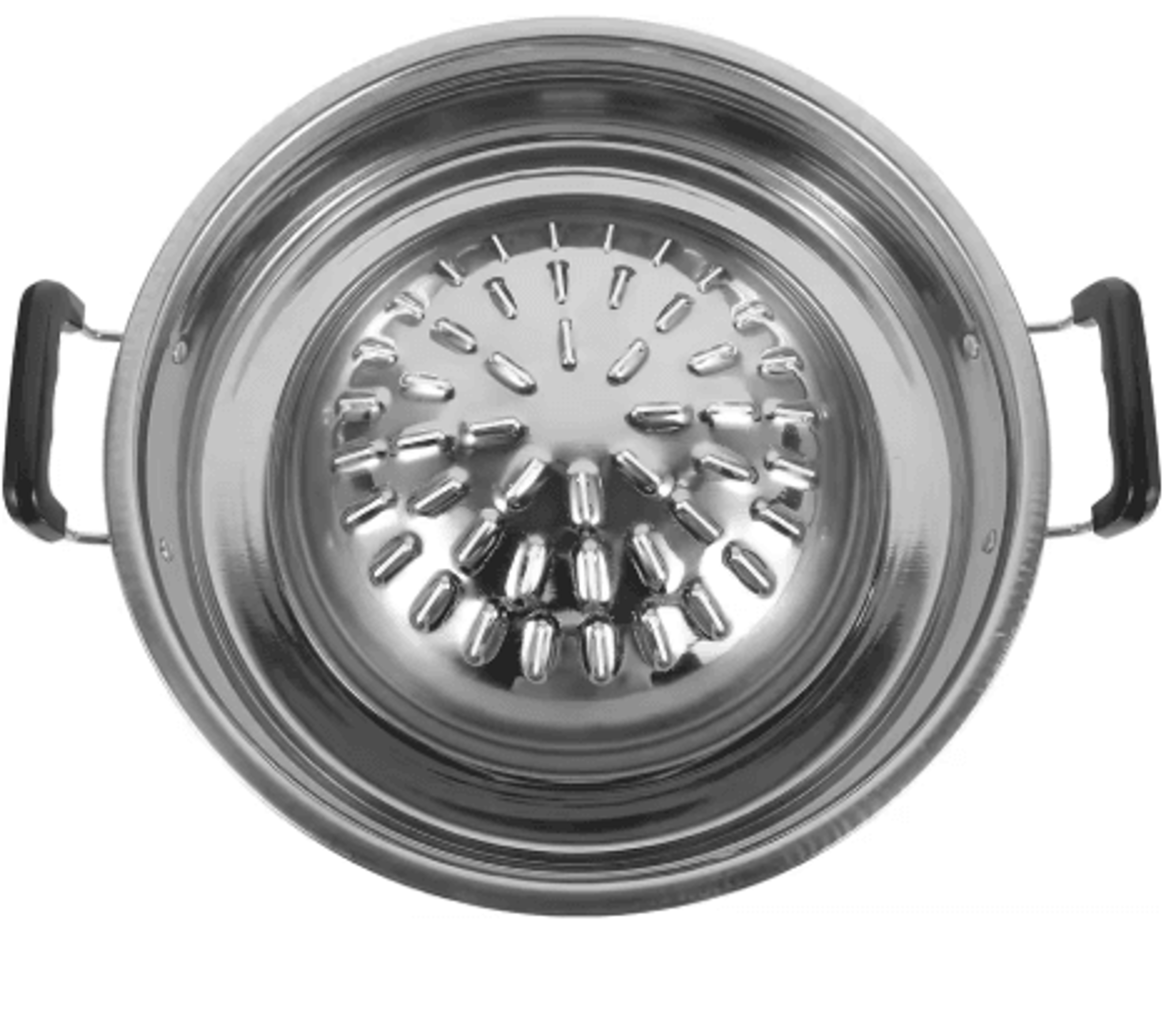 Stainless Steel Barbecue Grill Plate Korean BBQ Camping Grill Pan For Home And Outdoor Cooking 1