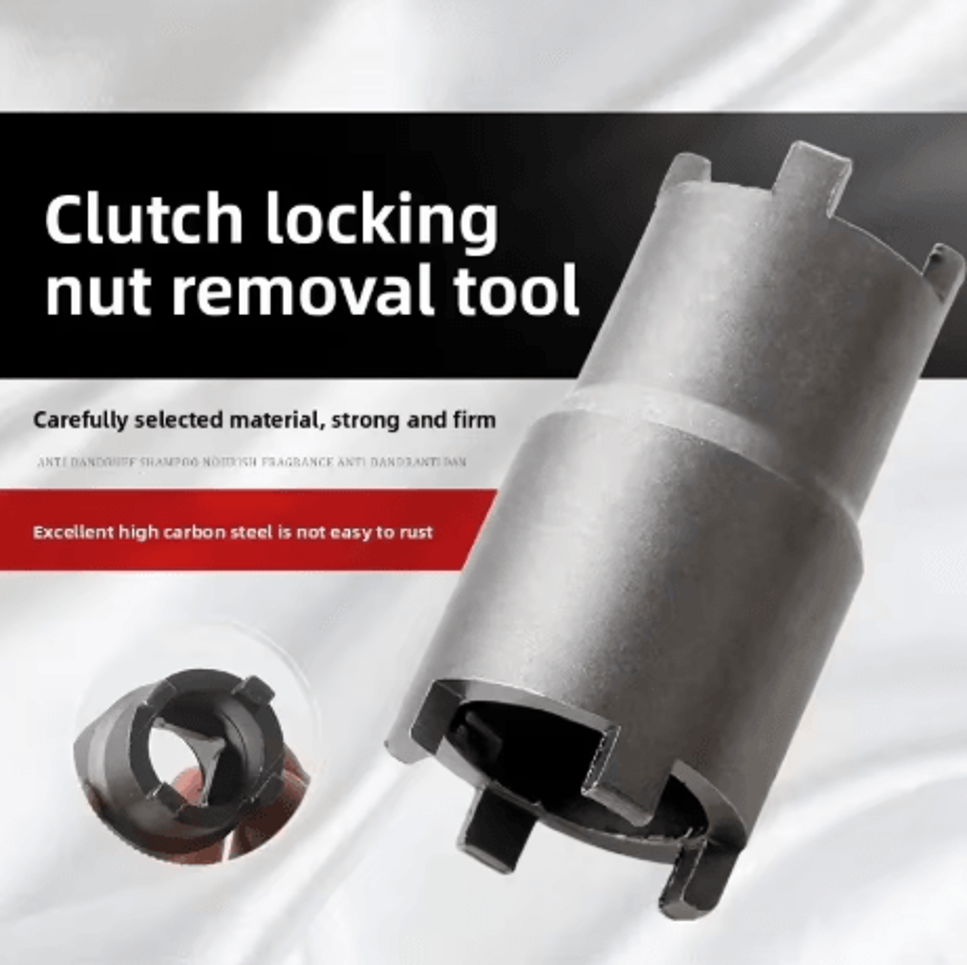 Professional Clutch Nut Wrench 20 And 24mm Chrome Vanadium Steel Tool For GY6 And Pit Bike Maintena 0