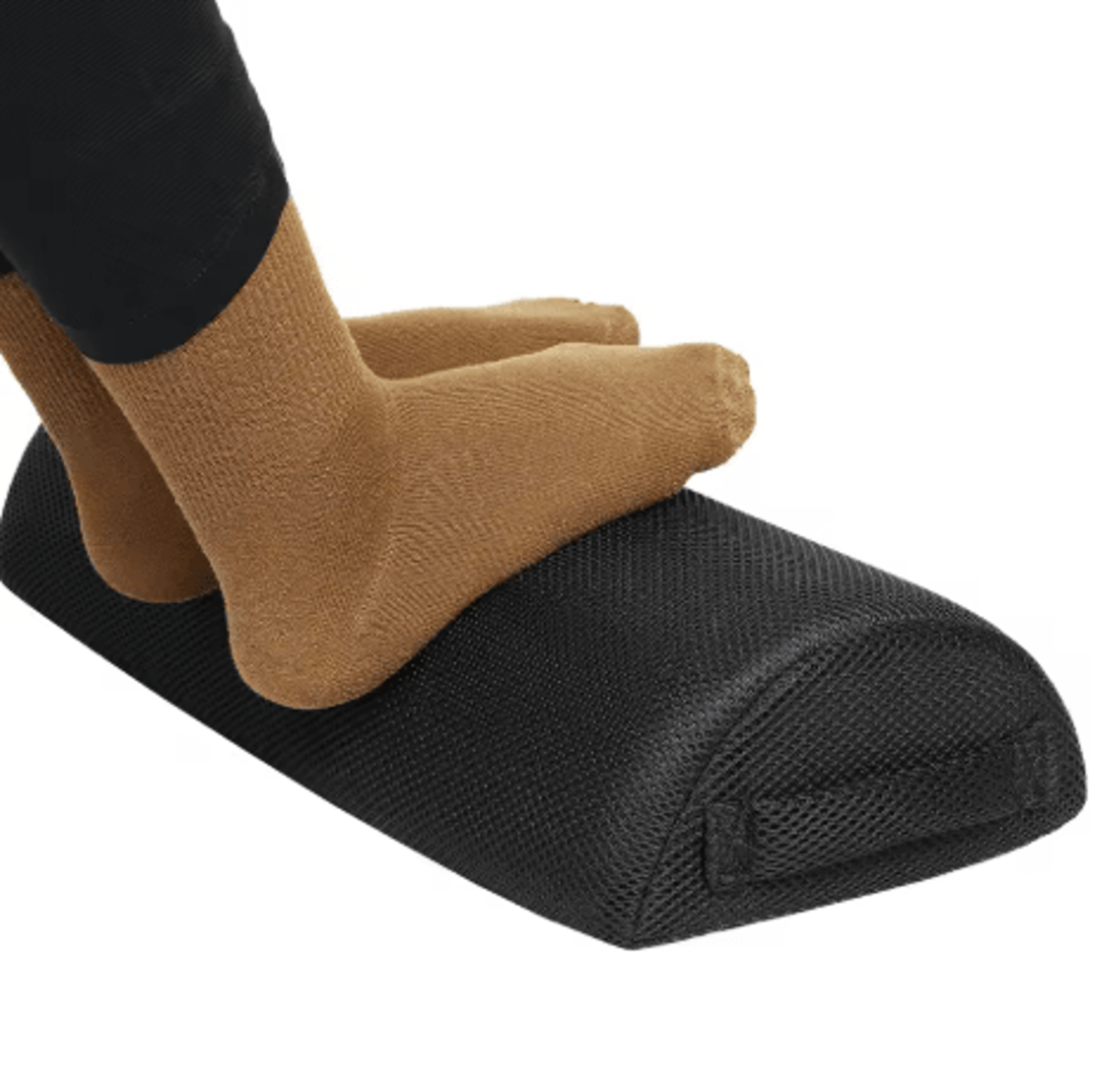 Ergonomic Semi Cylindrical Pillow Office Footrest And Leg Support Massage Cushion 0