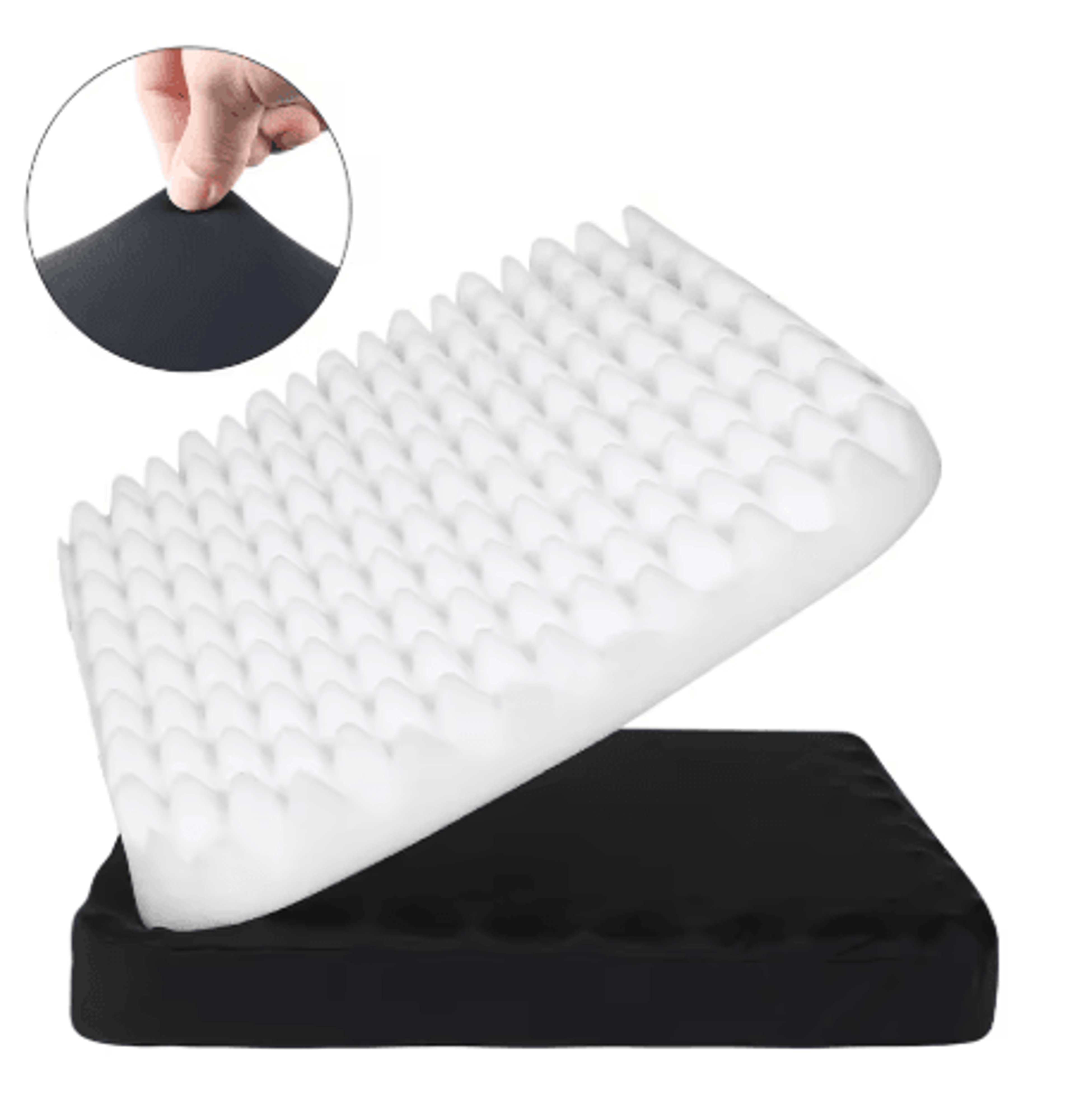 Cooling Seat Cushion Pressure Relief Cool Fabric Cushion For Chair And Wheelchair 0
