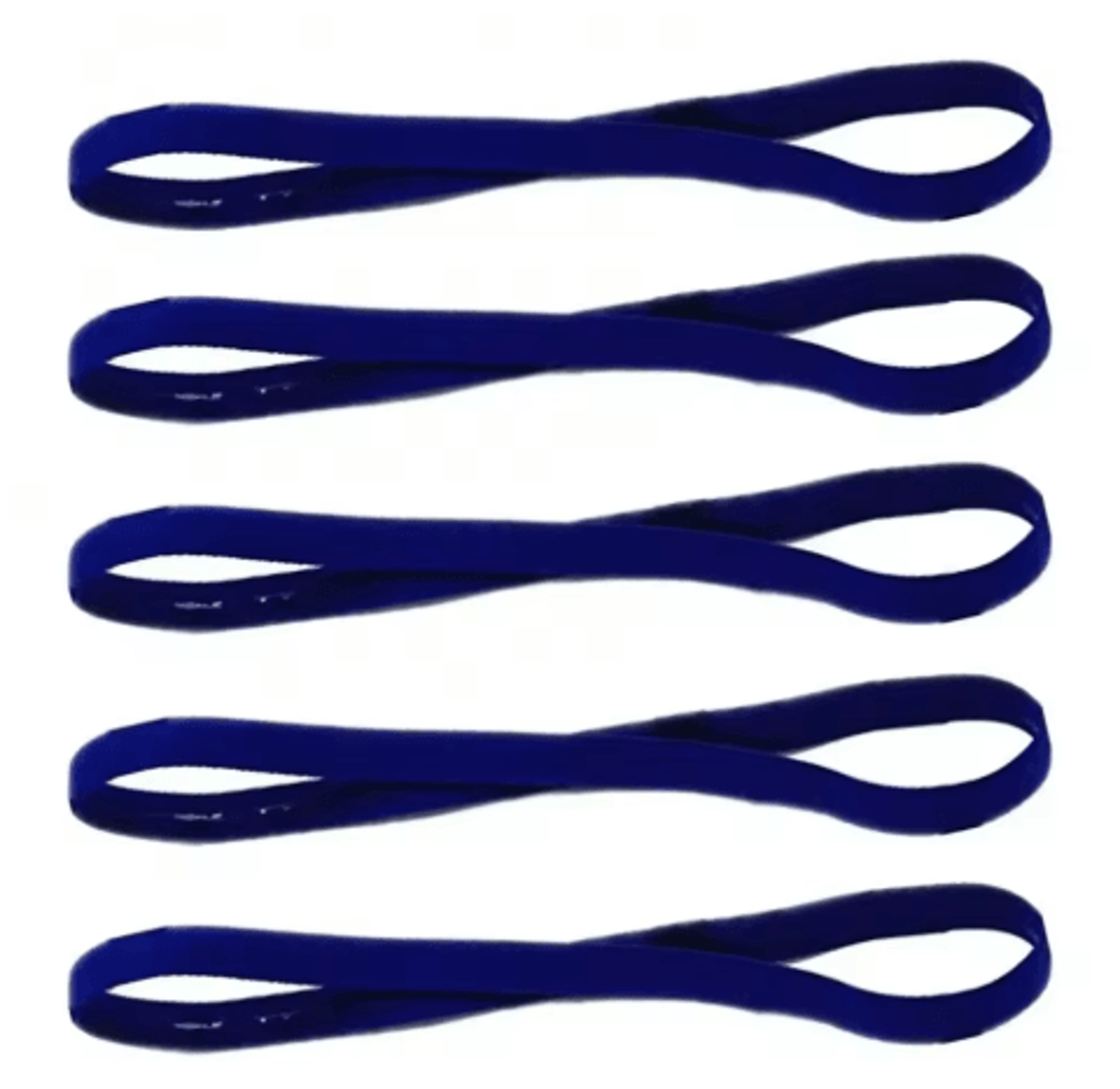 5PCS Candy Color Sports Headbands Anti Slip Elastic Yoga Hair Bands For Men And Women 2