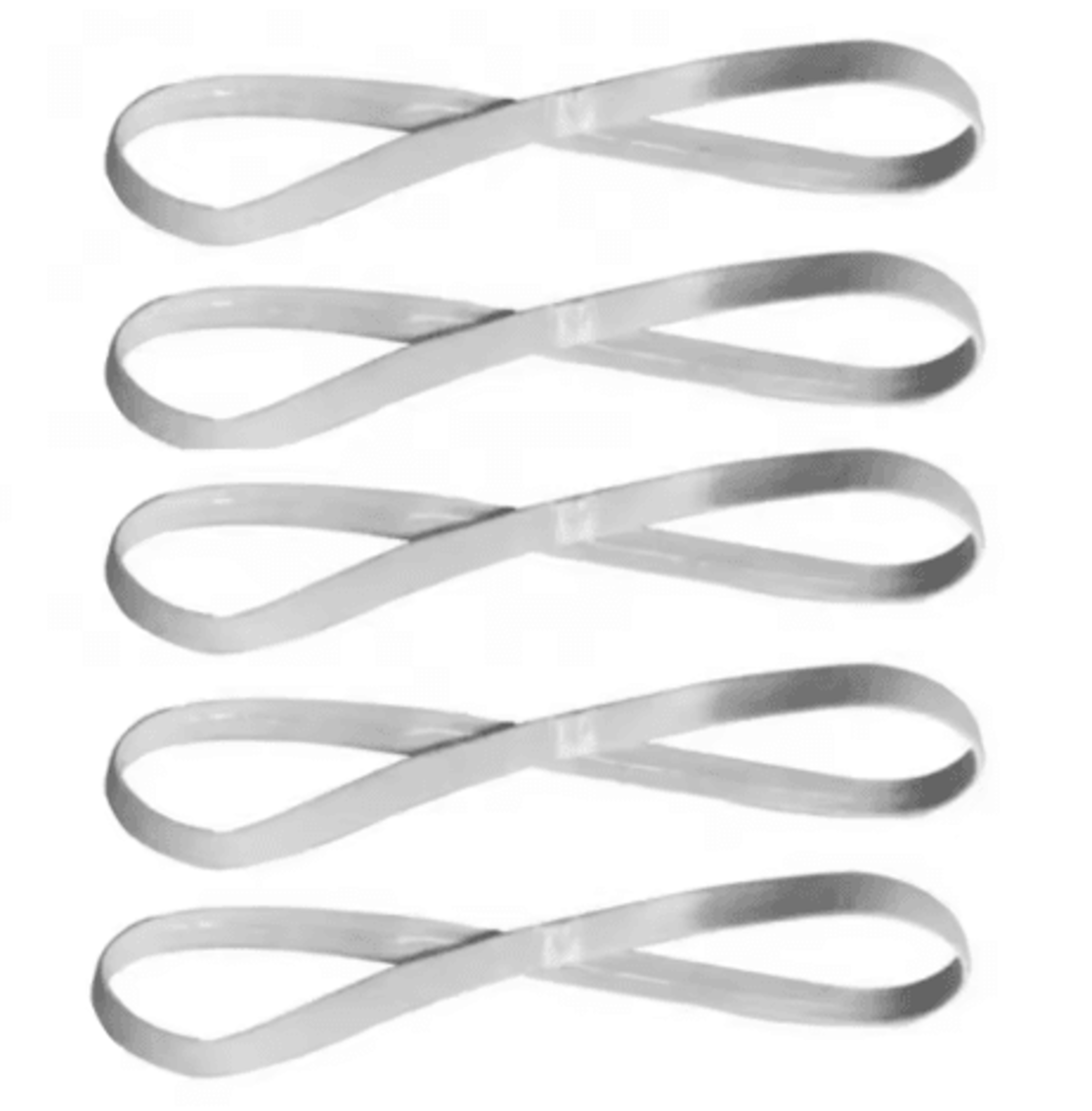 5PCS Candy Color Sports Headbands Anti Slip Elastic Yoga Hair Bands For Men And Women 4