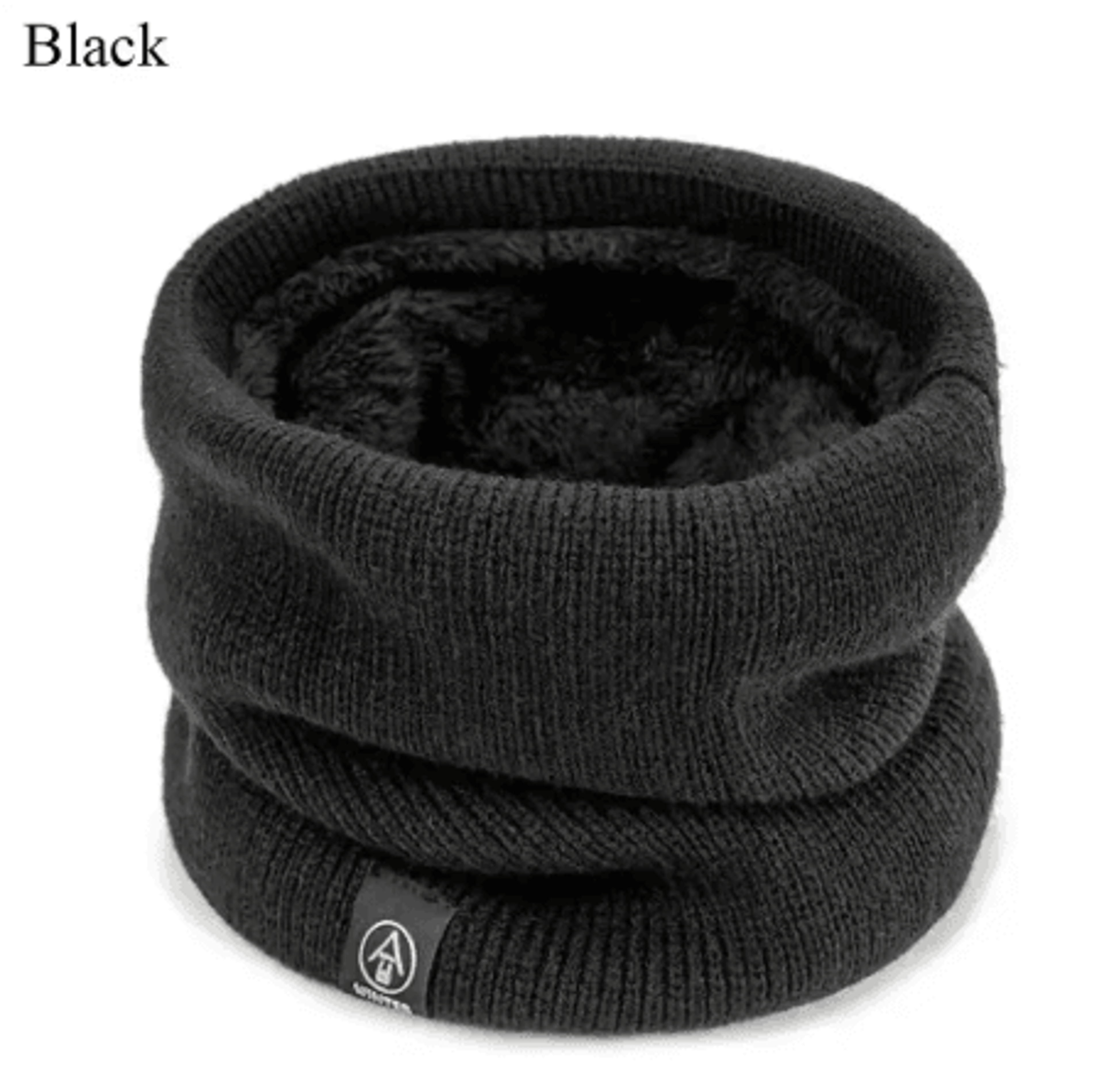 Soft Knitted Neck Warmer Scarf Thick Cold Proof Sports Face Cover For Men Women 1