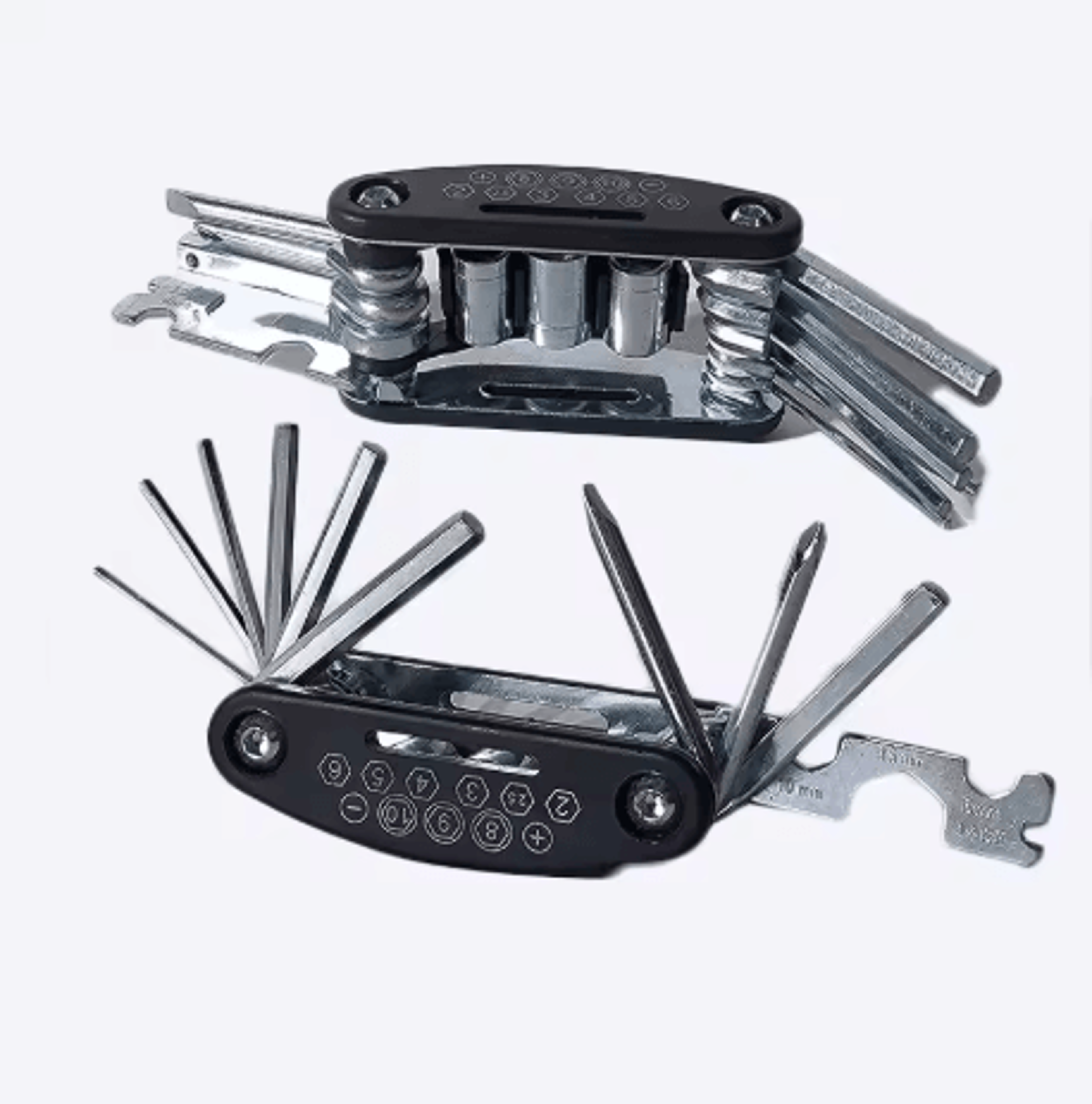 16 In 1 Mountain Bike Multi Tool Portable Socket Wrench Bicycle And Motorcycle Repair Kit 2