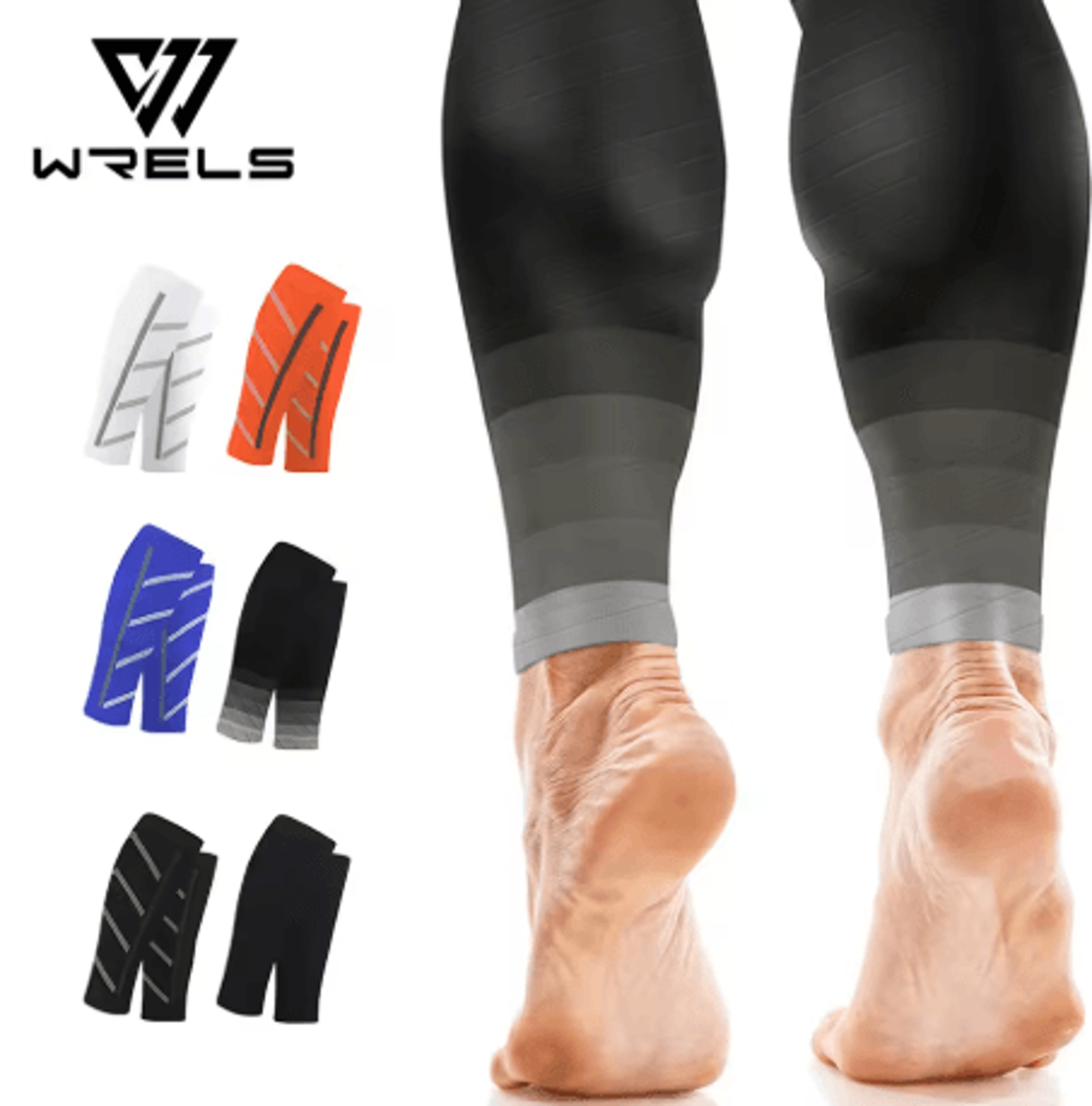 Compression Sports Calf Socks Long Pressure Support Stockings For Men Night Running And Outdoor Tra 0