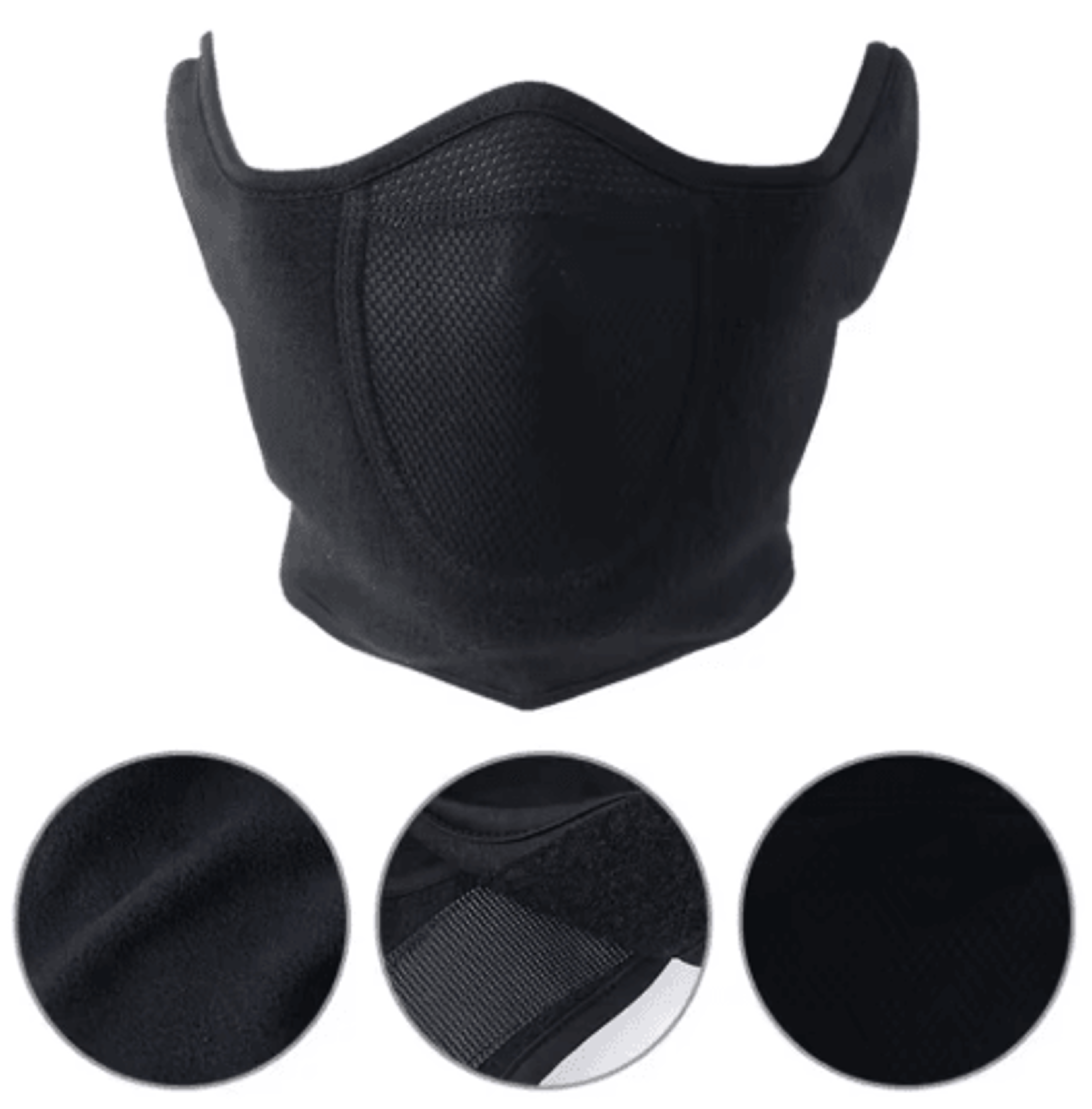 Winter Fleece Balaclava Breathable Half Face Mask And Neck Warmer For Motorcycle Cycling And Skiing 5