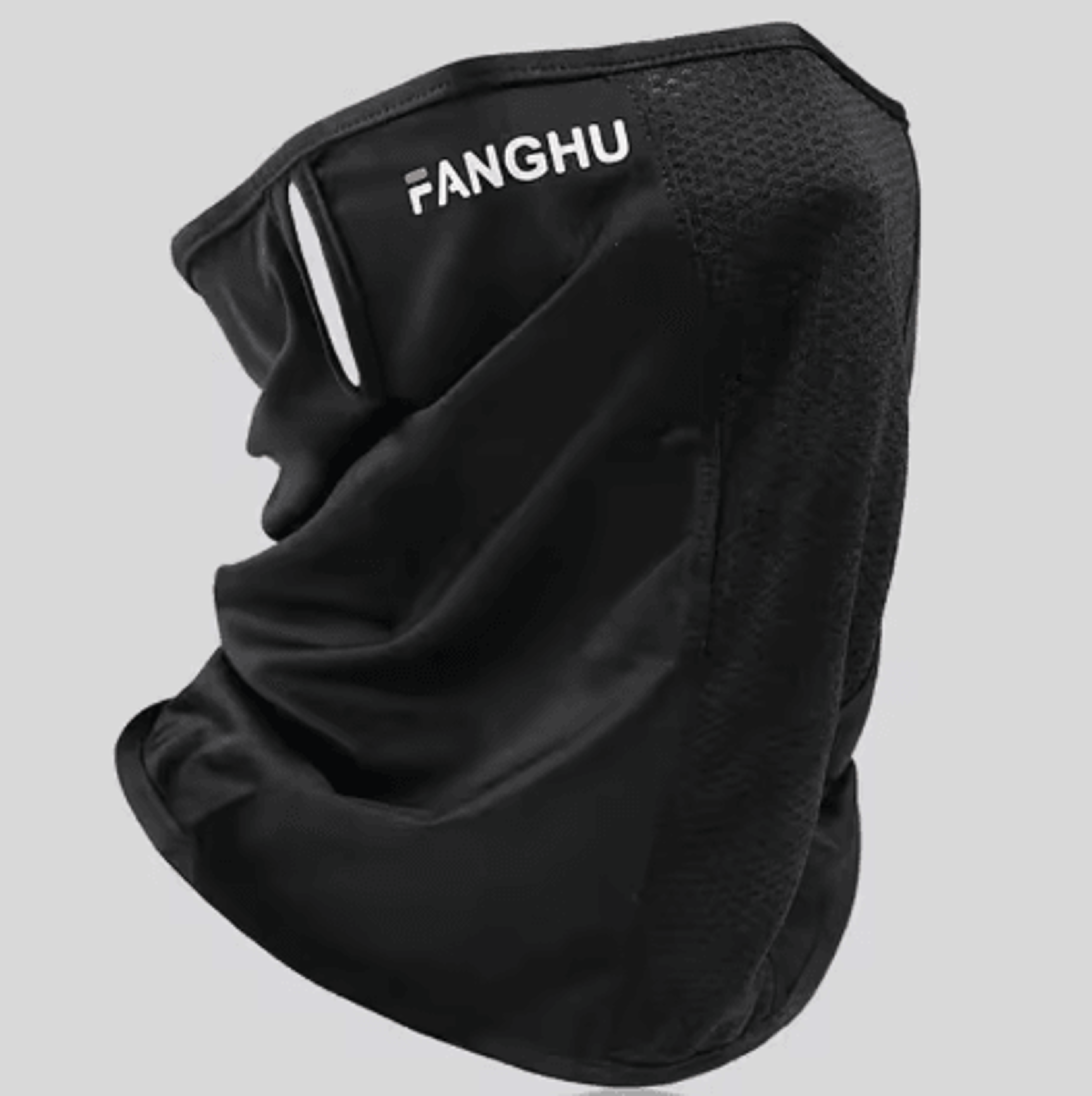 Breathable Sun Protection Face Mask Anti UV Mesh Neck Gaiter With Elastic Ear Loops 4