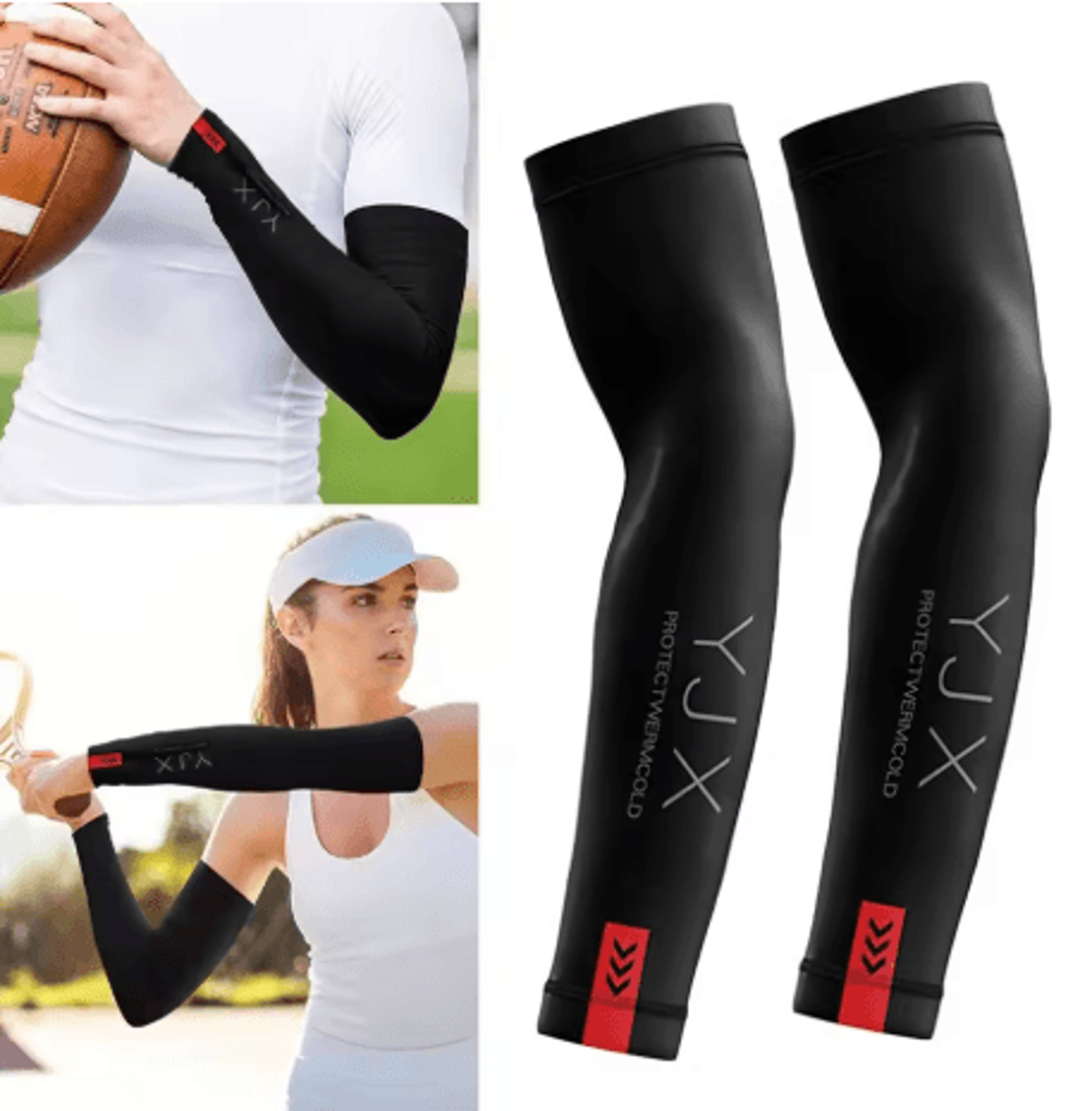 Summer Ice Silk Arm Sleeves Breathable Elastic Sun Protection Arm Covers For Running Cycling And Dr 7