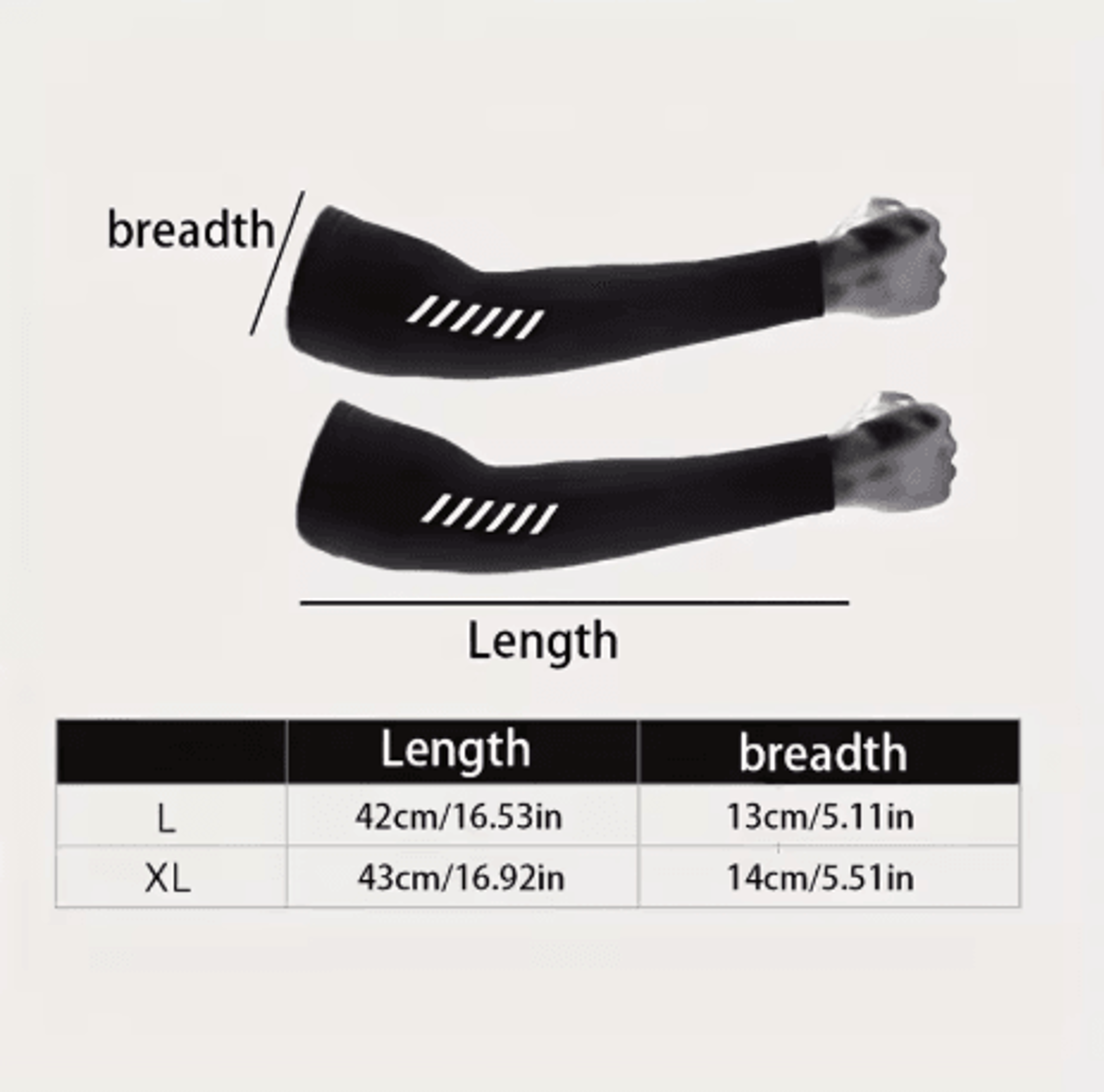 Mens Ice Silk Cooling Arm Sleeves Lightweight Breathable Sports Sleeves For Cycling Running And Fis 0