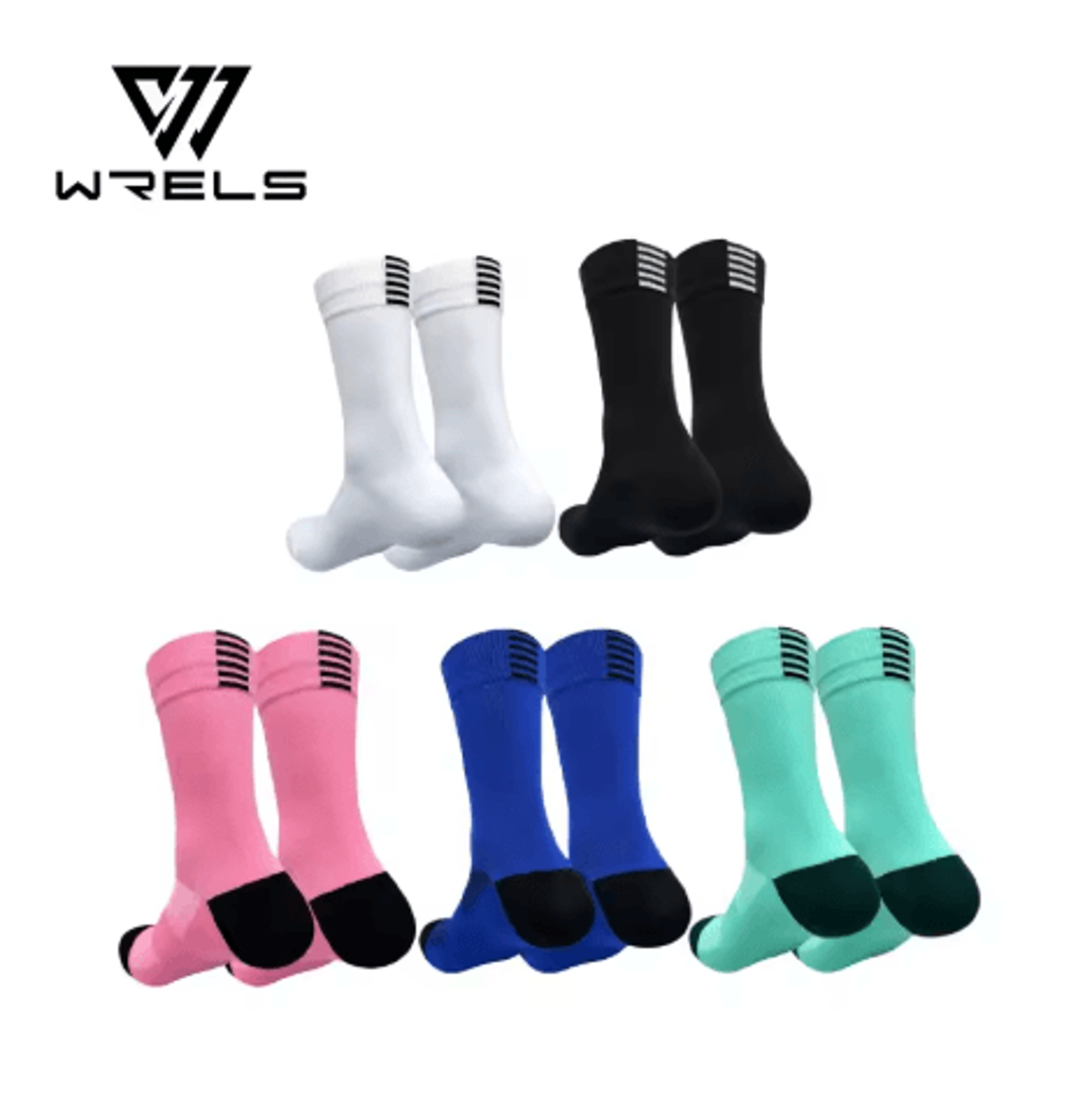 Professional Long Tube Cycling Socks Quick Drying All Season Sports Socks For Men And Women 0