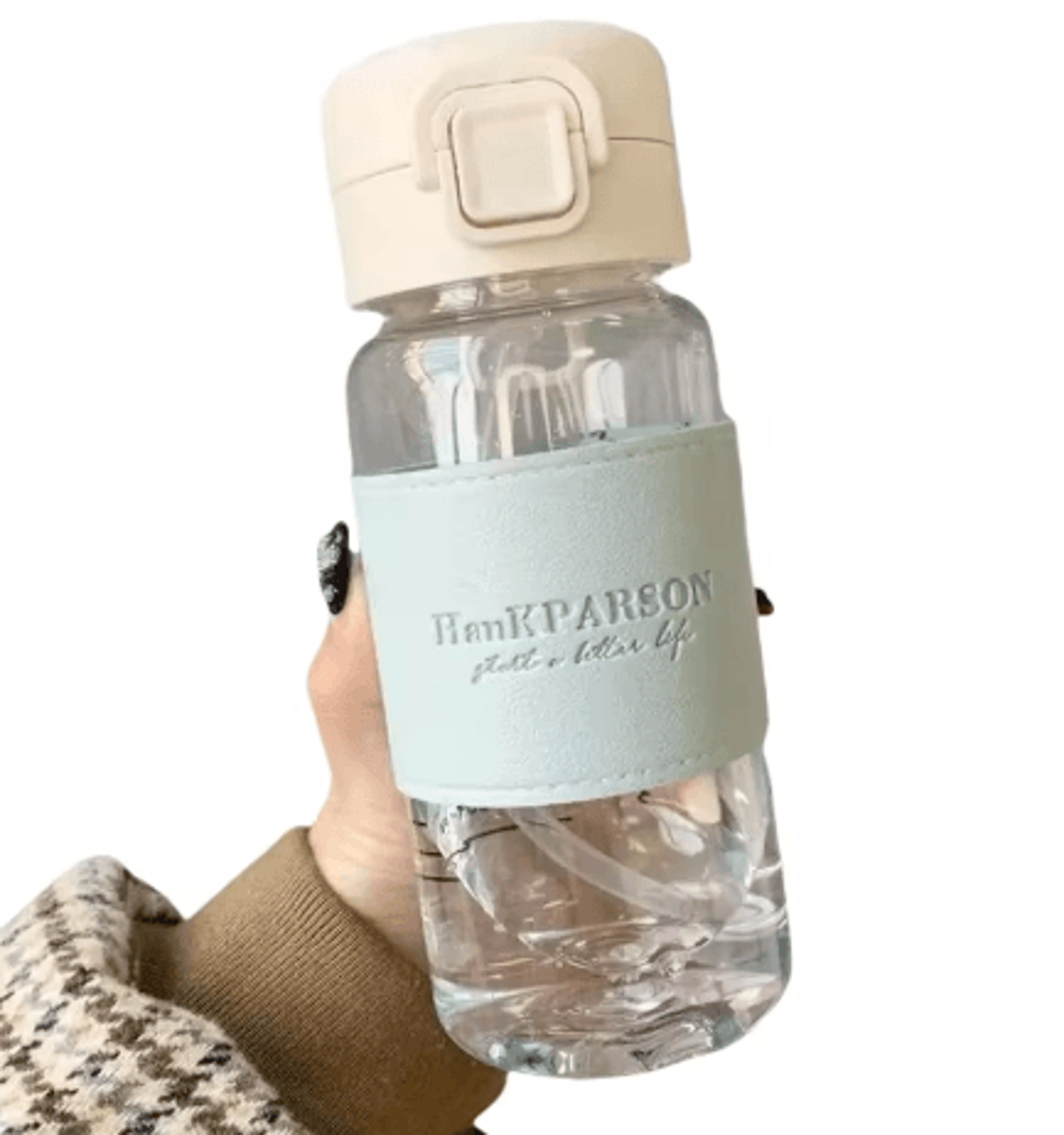 500ml Cute Kids Water Bottle With Straw Leak Proof Pop Up Drinking Bottle For School 4