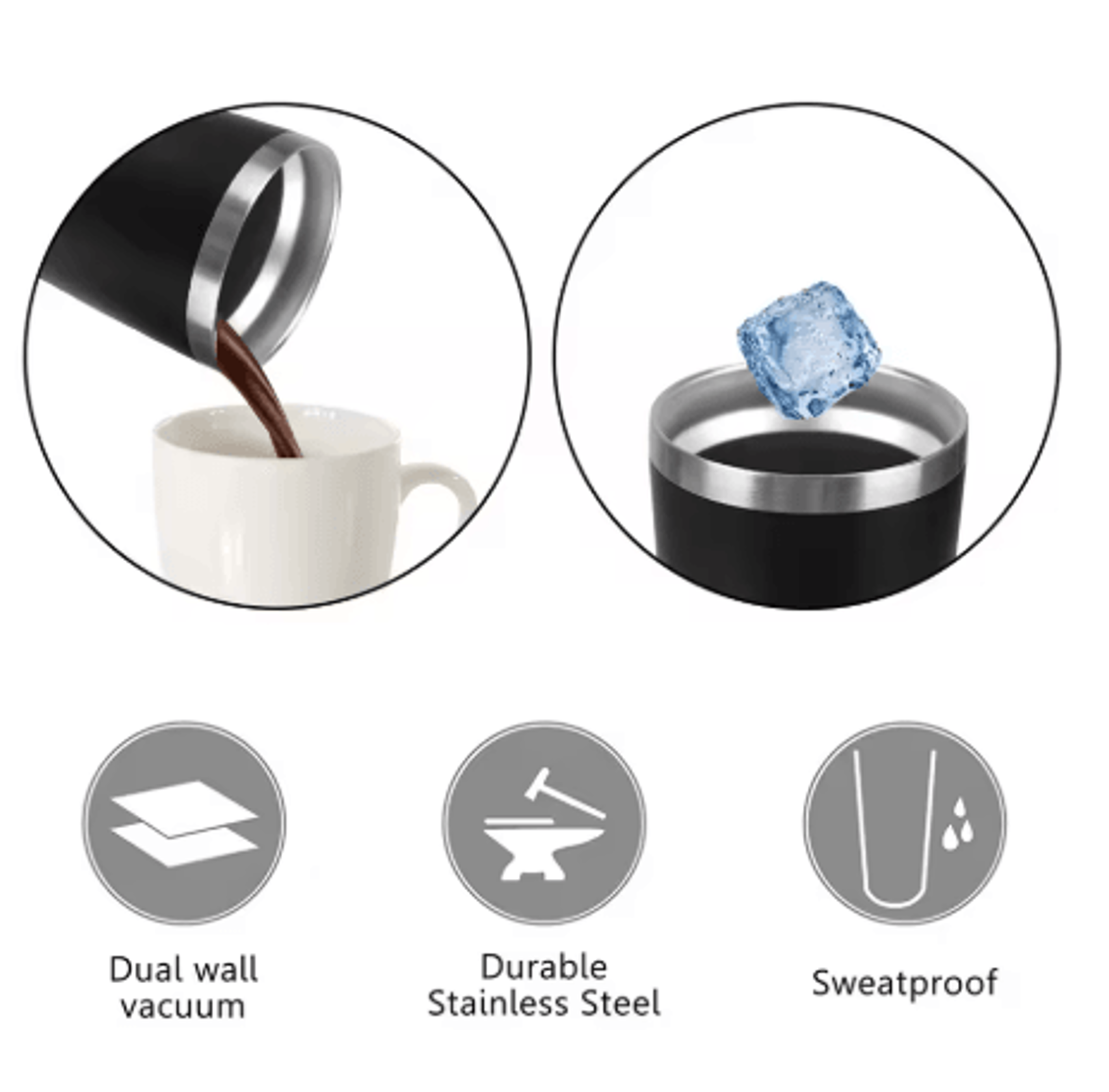 20oz To 590ml Stainless Steel Thermo Coffee Mug Leakproof Double Wall Travel Cup For Hot And Cold D 10