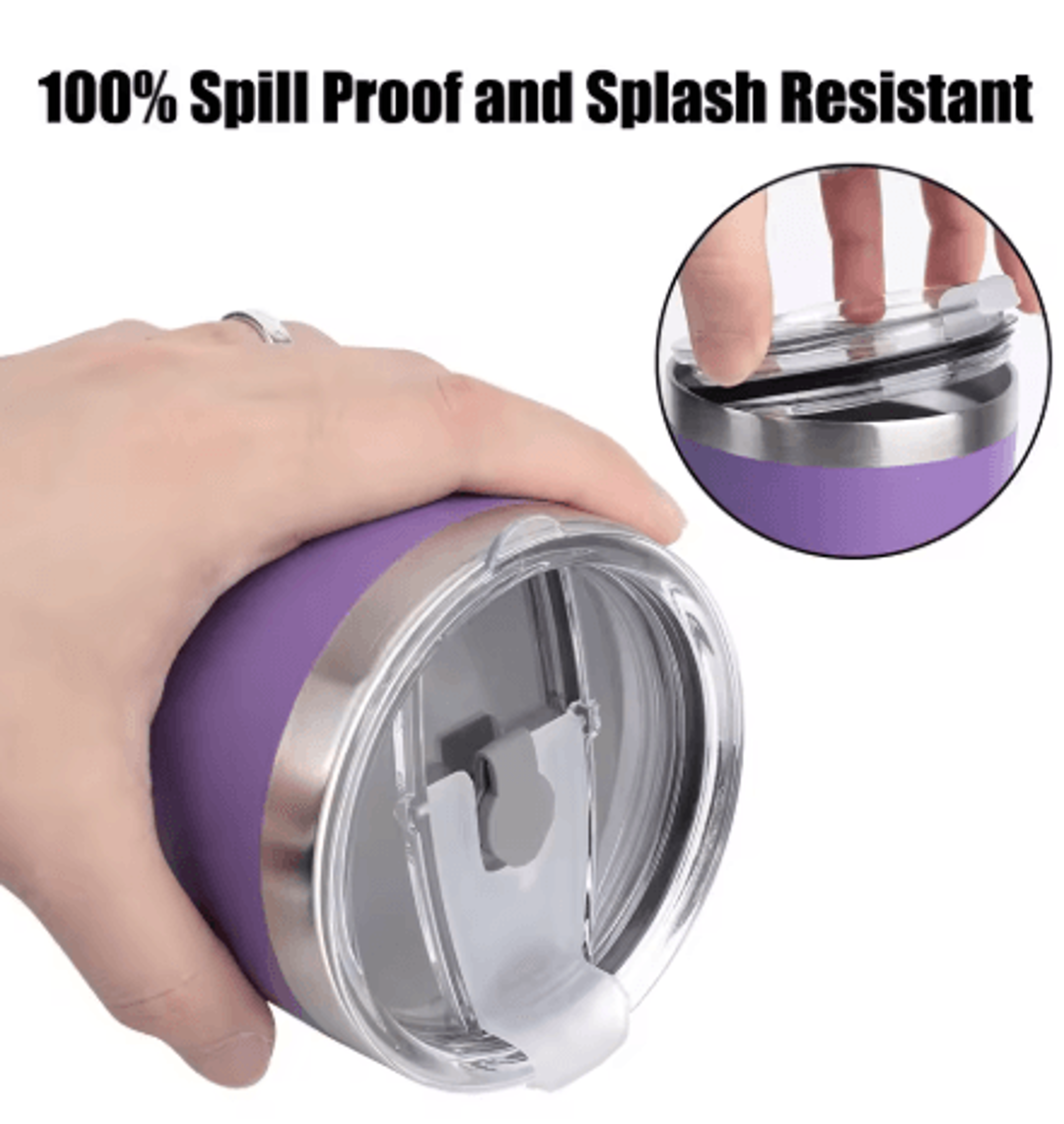 20oz To 590ml Stainless Steel Thermo Coffee Mug Leakproof Double Wall Travel Cup For Hot And Cold D 11