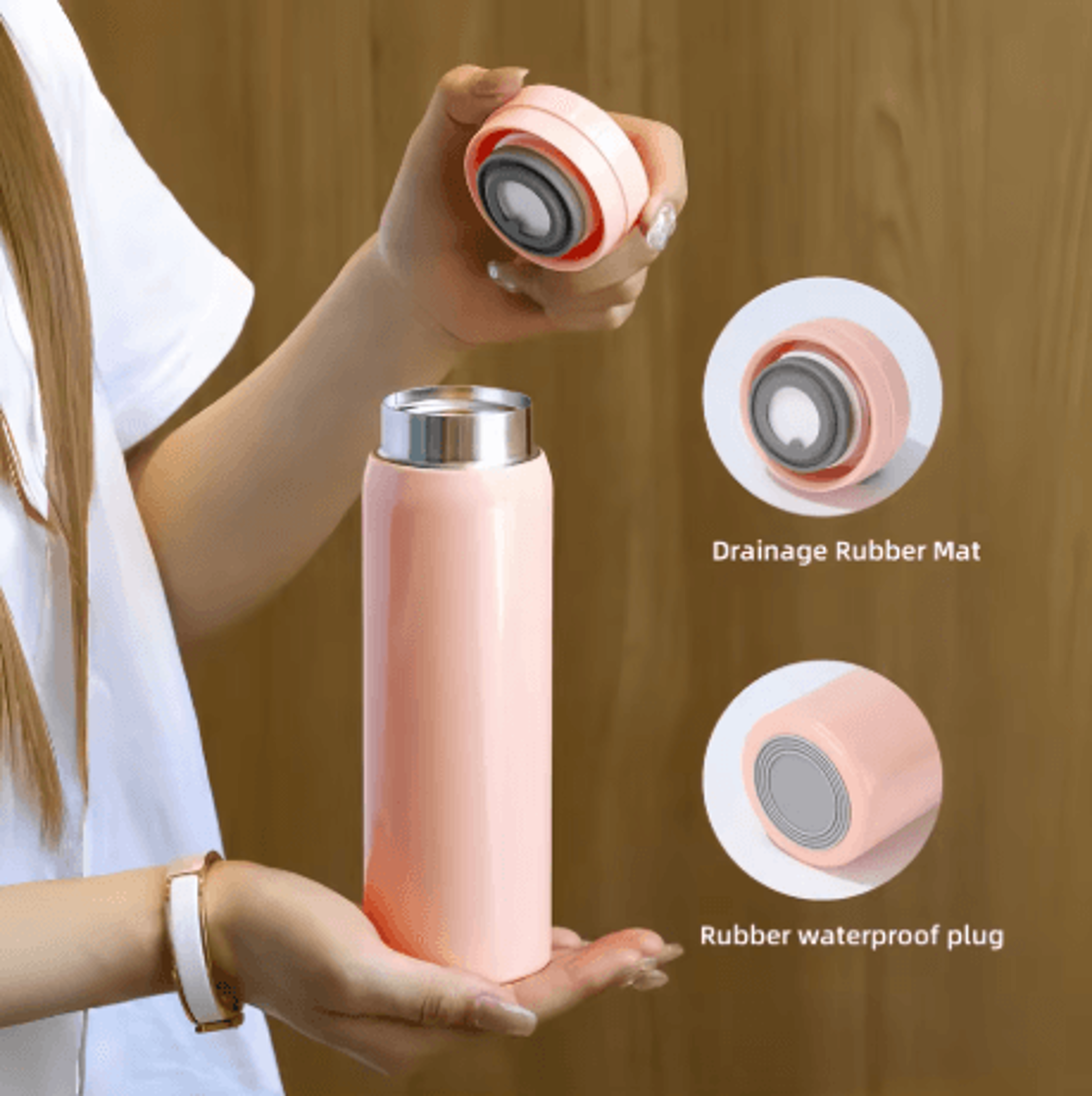 Stainless Steel Mini Thermal Water Bottle Compact Vacuum Insulated Coffee Thermos 200ml To 300ml 10