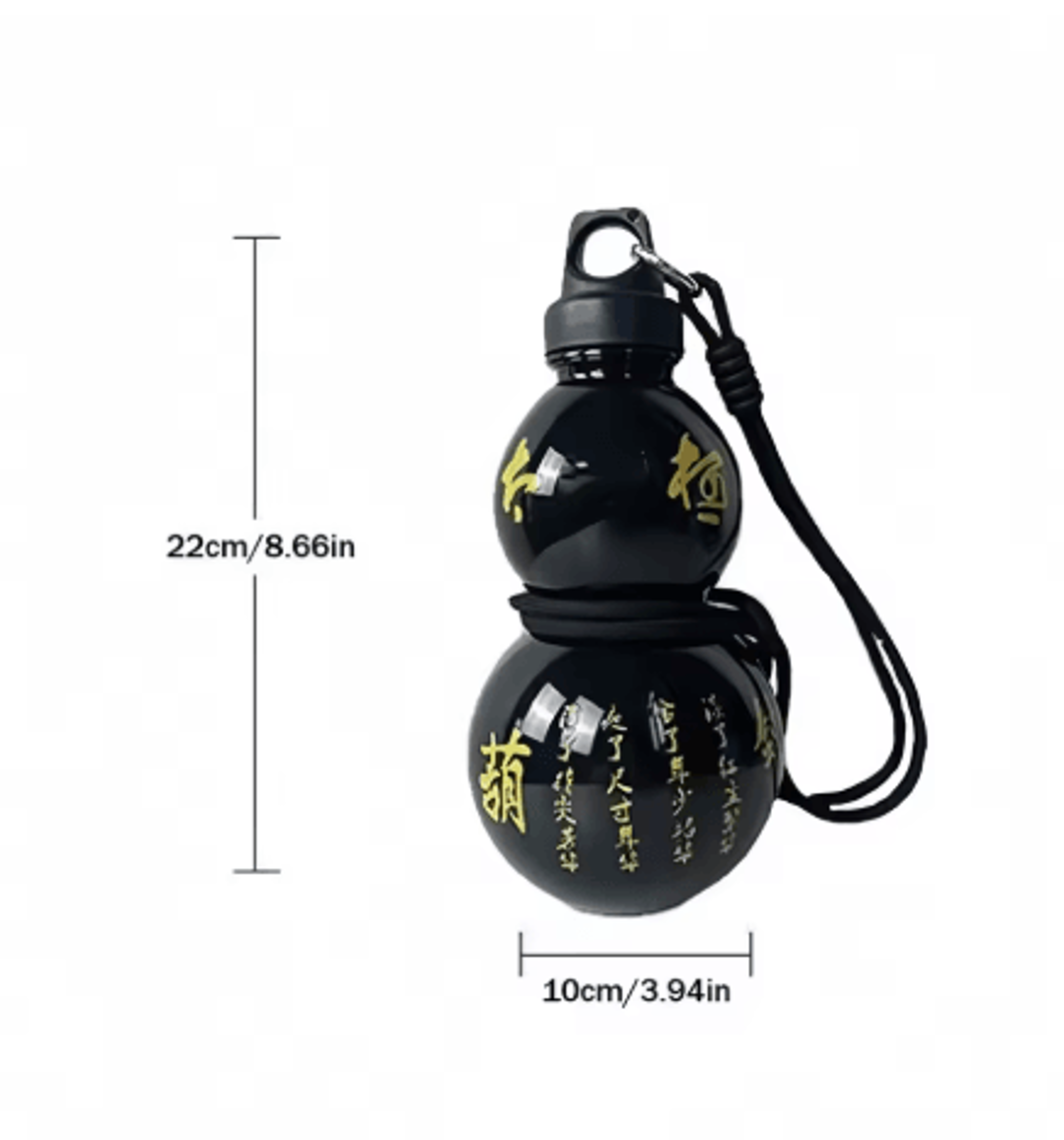 750ml GourdStyle Kids Water Bottle Leakproof Chinese Inspired School Drinking Kettle 2