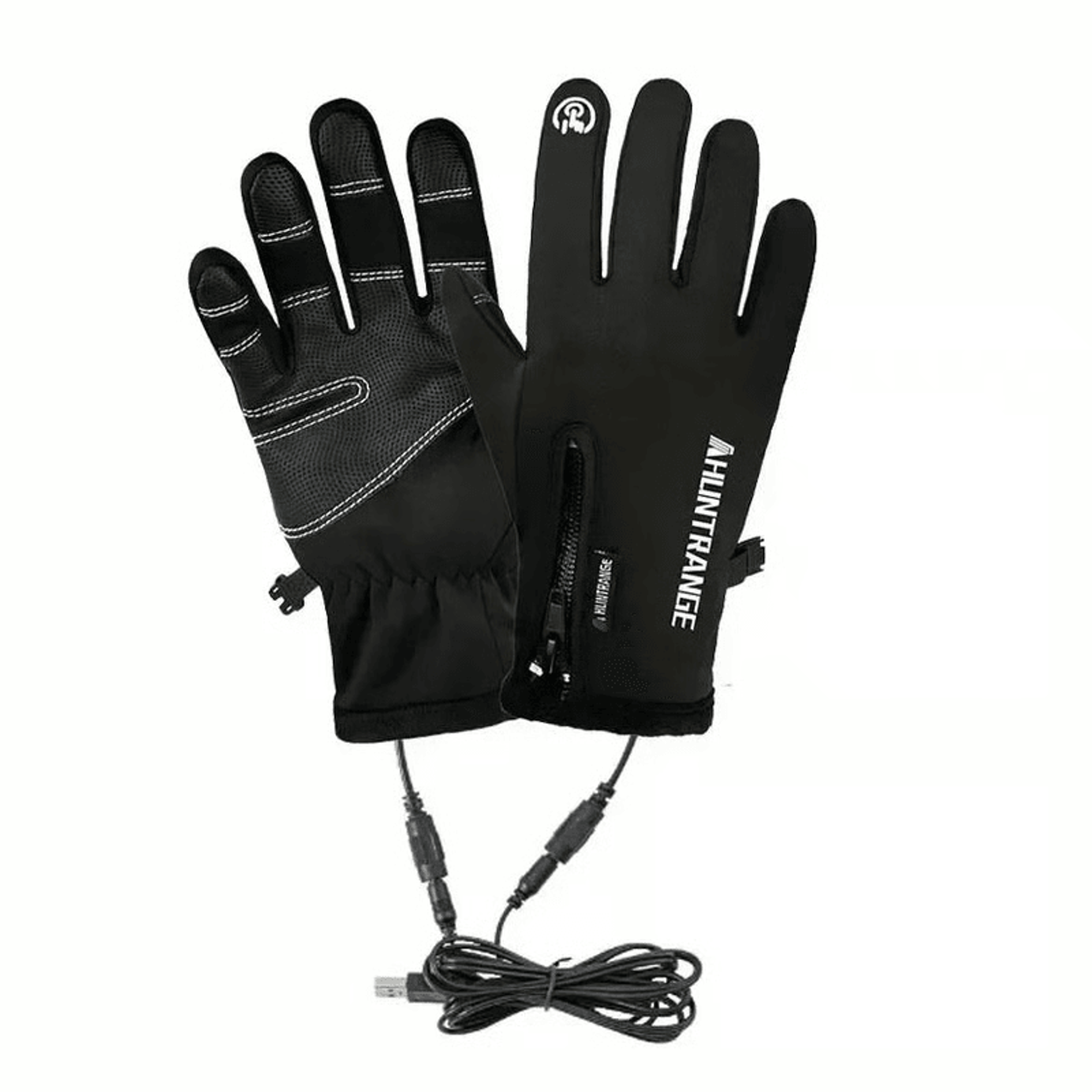 Outdoor heated gloves for skiing
