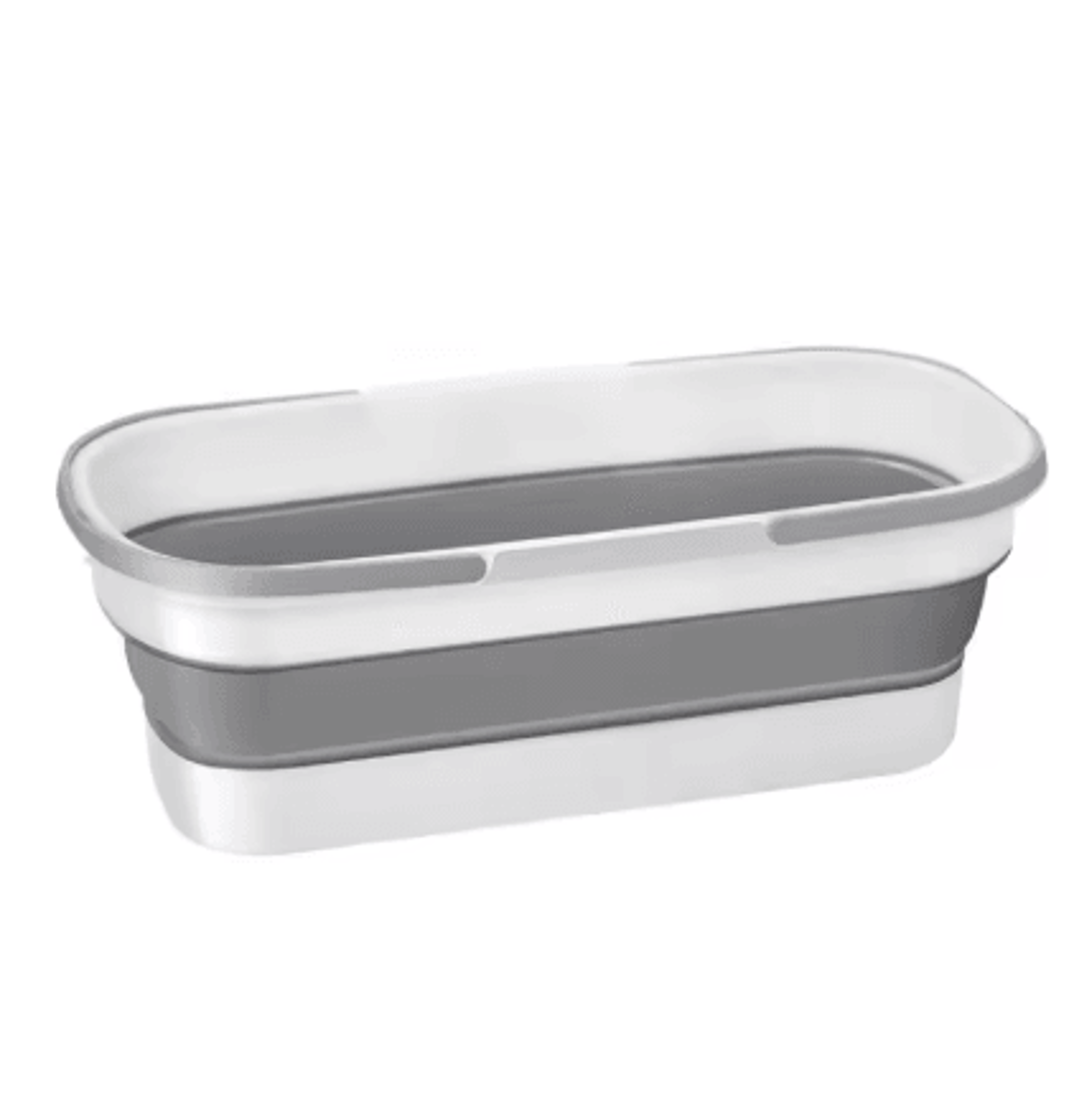 Portable Folding Silicone Bucket Large Capacity Rectangular Mop And Car Wash Water Bucket 0