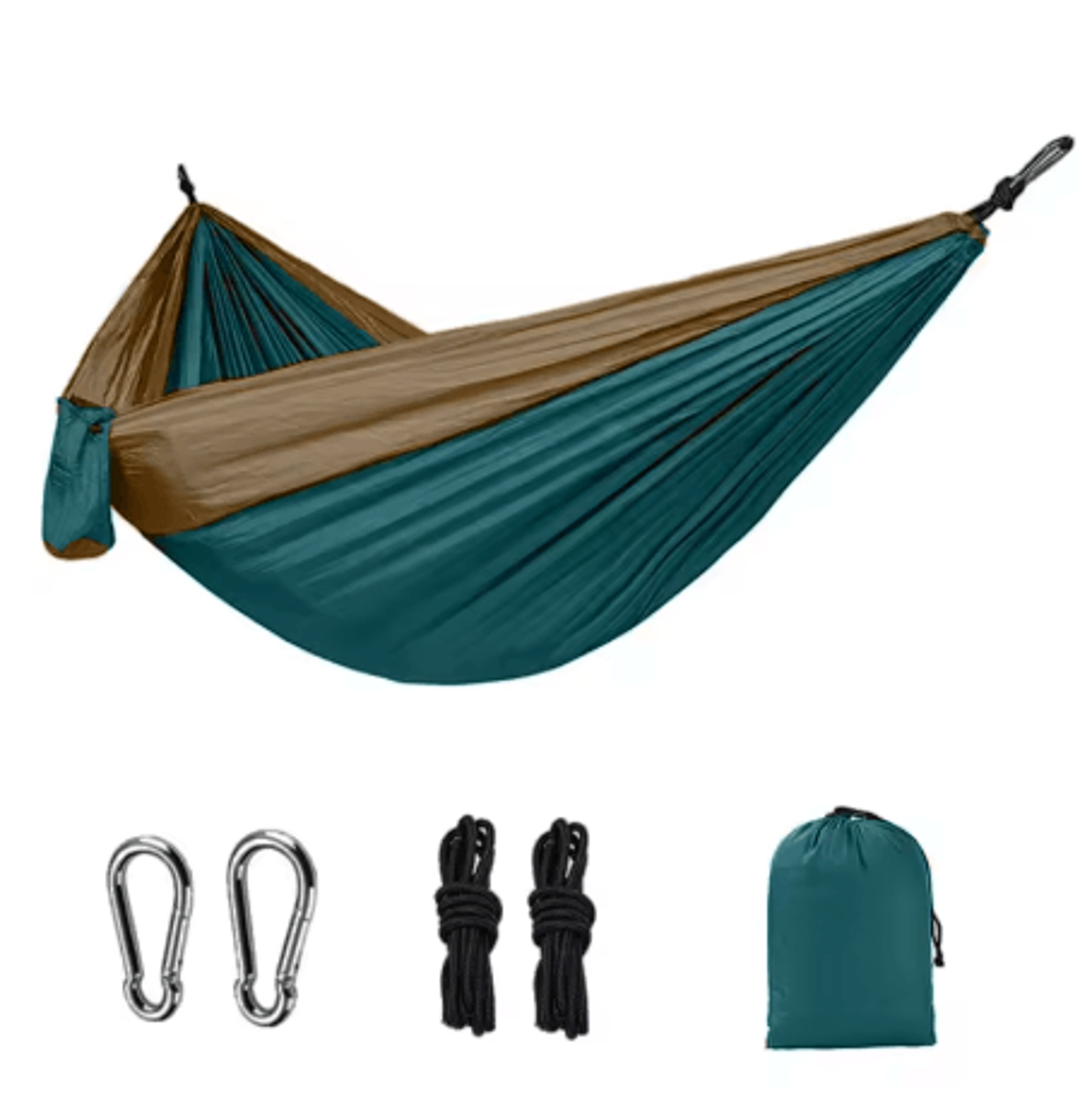 Ultra Light Camping Hammock 300kg Heavy Duty Parachute Nylon Travel Hammock For Outdoor And Indoor  5