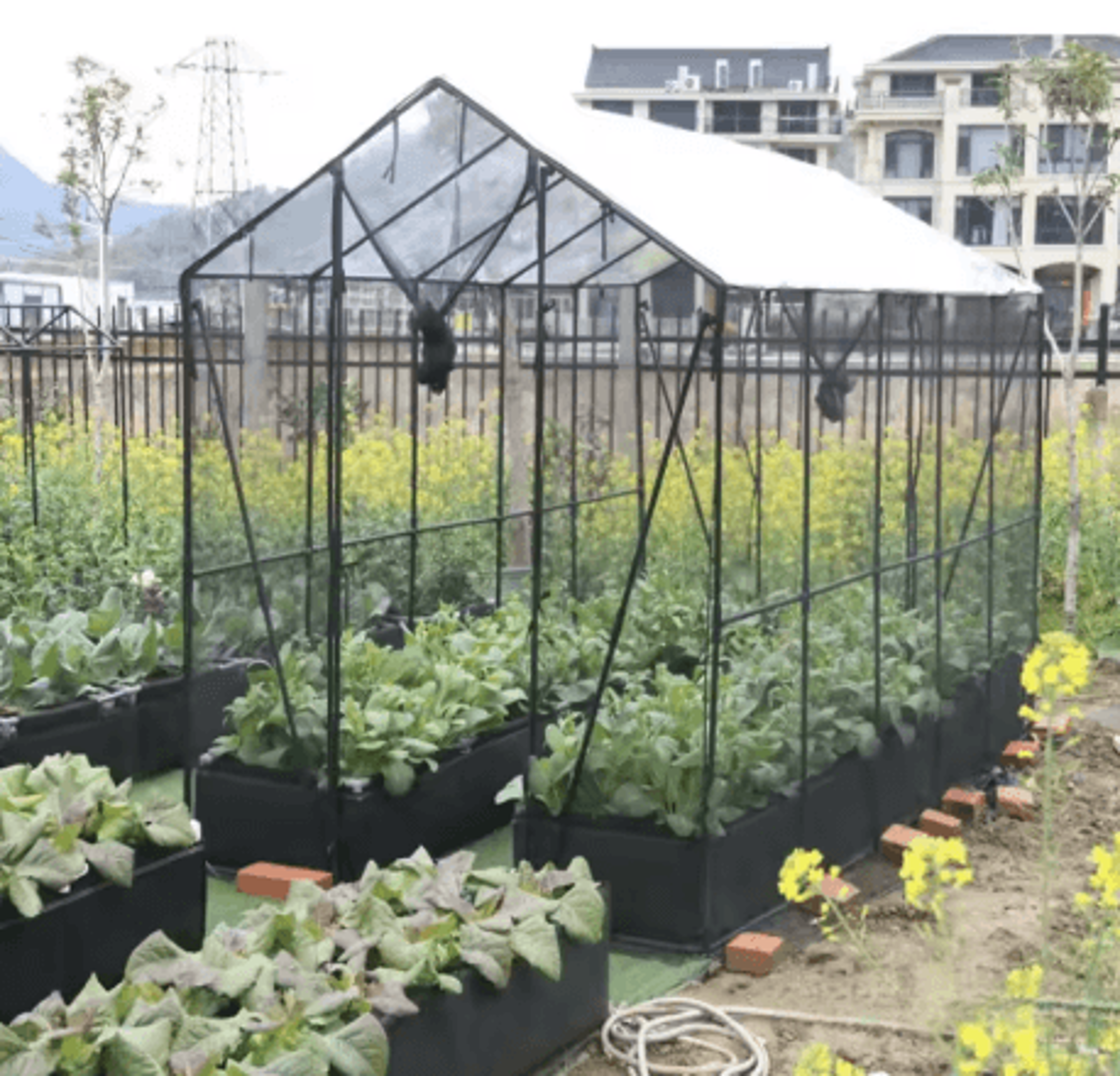 Tower Shaped Vegetable Garden Greenhouse Sunshade And Insect Proof Protective Plant Cover 0