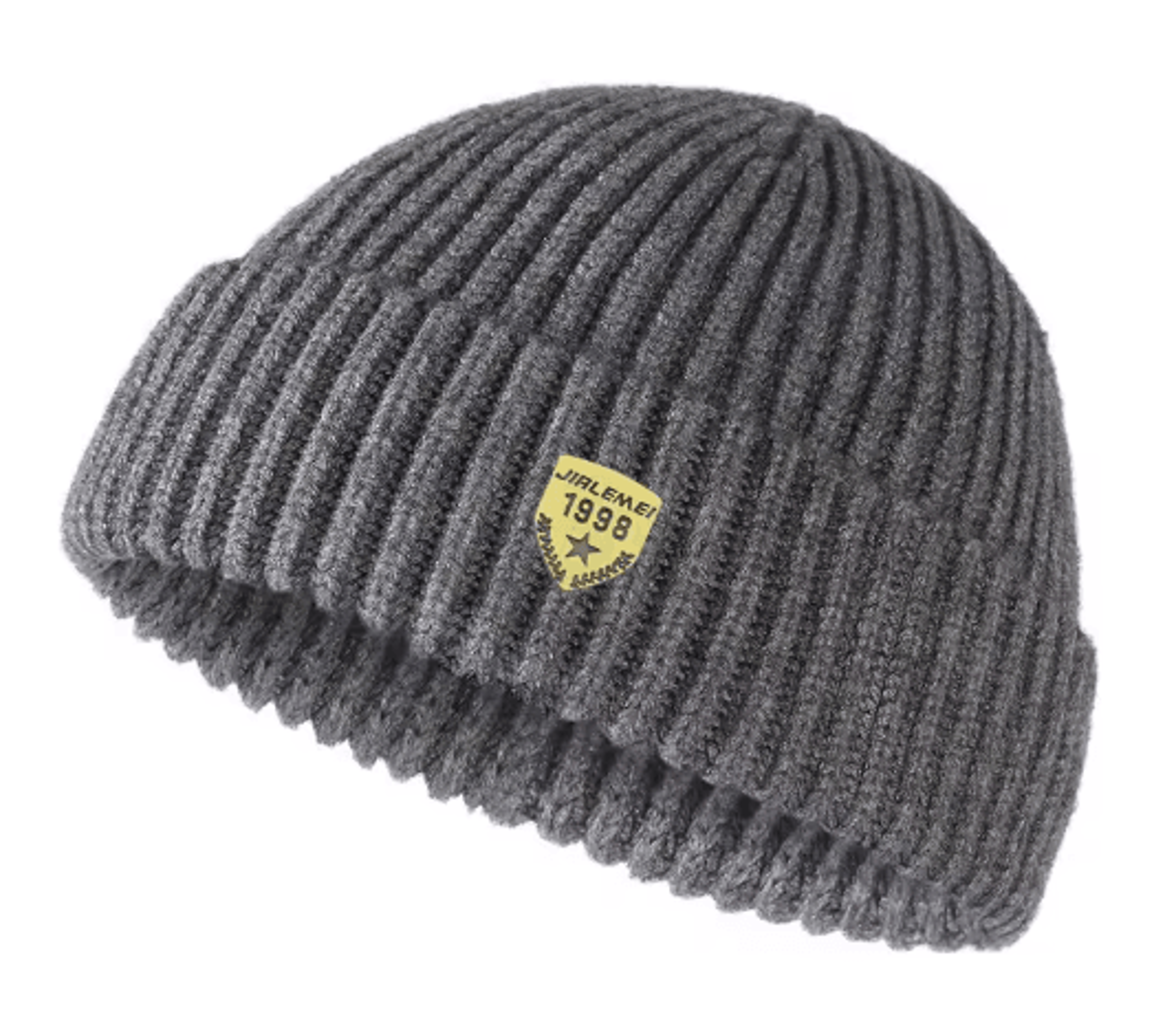 Mens Brimless Knitted Beanie Skullcap Street Style HipHop Baggy Melon Cap For Winter 6