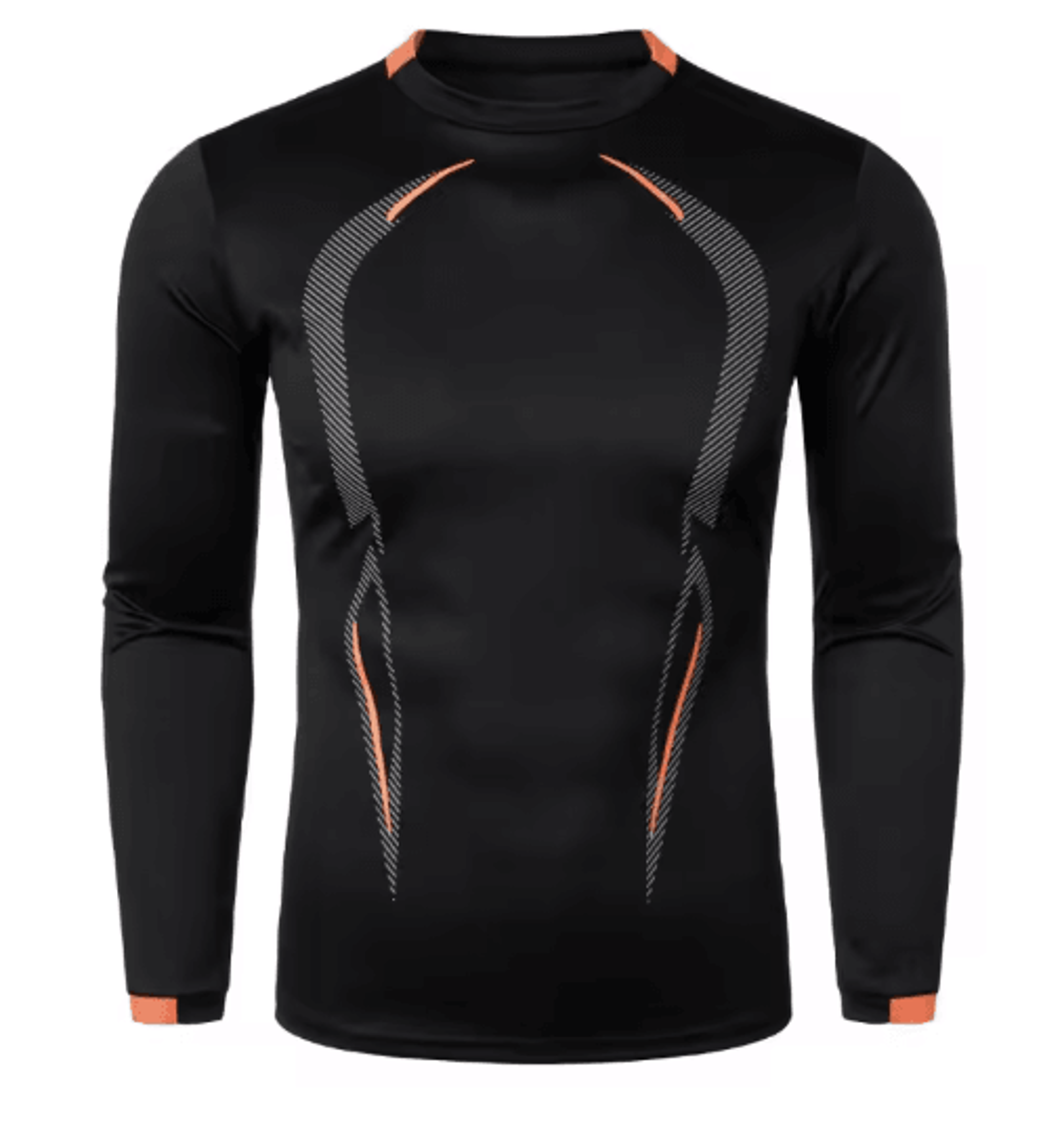 Mens Sports Training Long Sleeve T Shirt Quick Dry Lightweight Breathable Oversized Tee 7