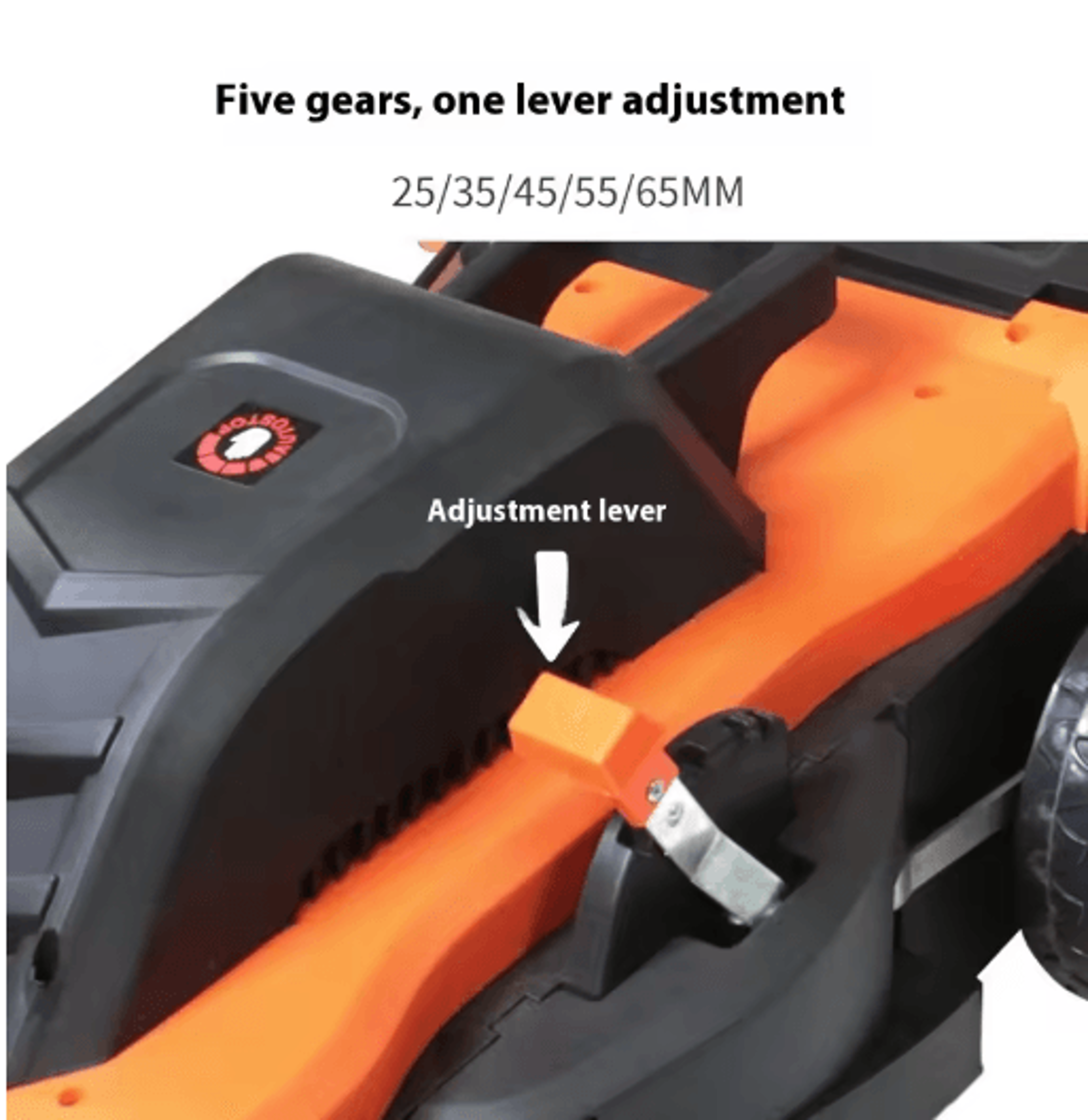 High Power Lithium Battery Electric Lawn Mower Silent Hand Pushed Grass Trimmer For Garden And Cour 3