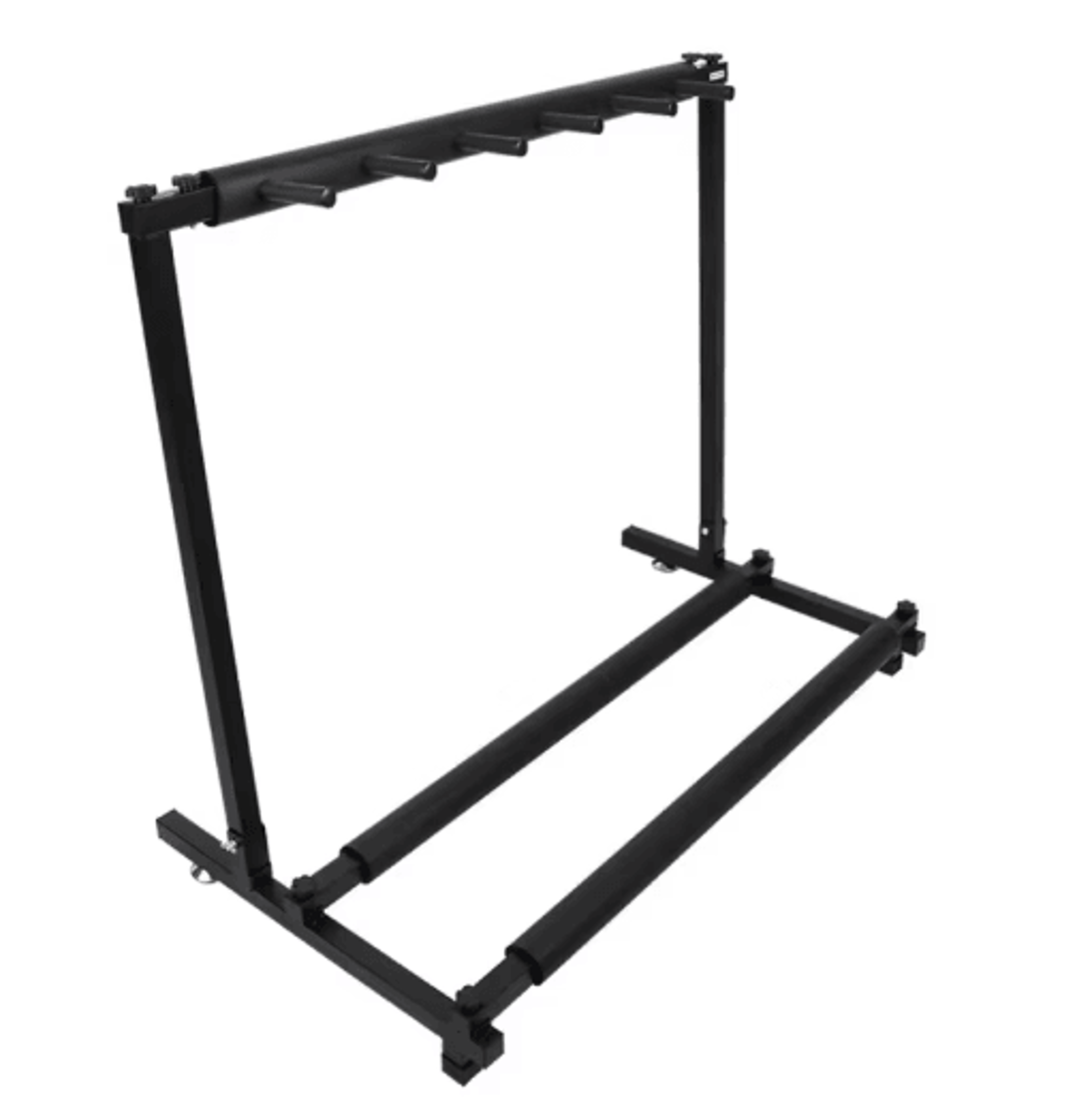 Multi Tier Guitar And Bass Rack Square Tube Instrument Organizer 3 To 7 Tier Options 8
