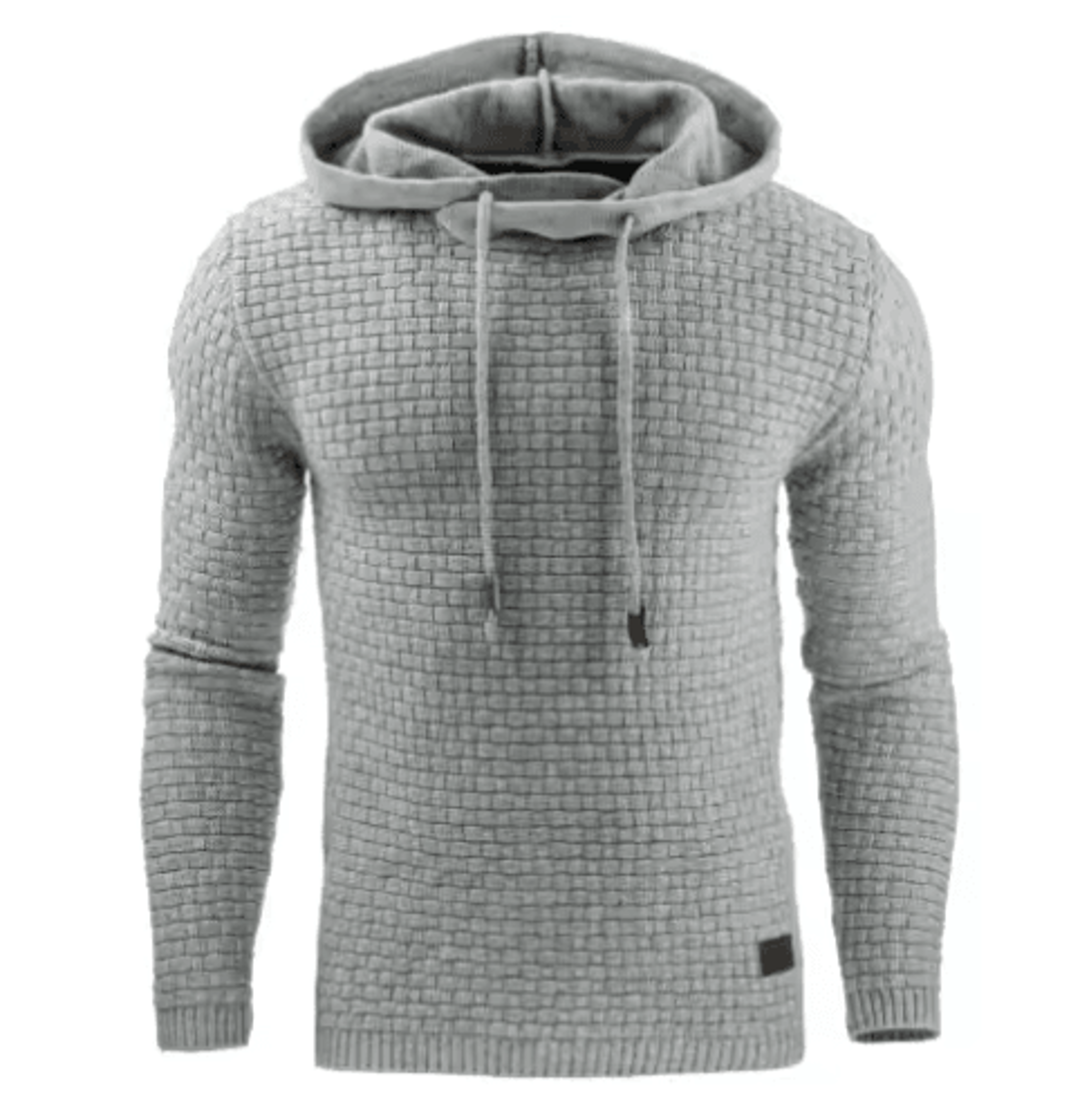 Unisex Warm Zip Up Hoodie Oversized Casual Solid Color Sweatshirt 3