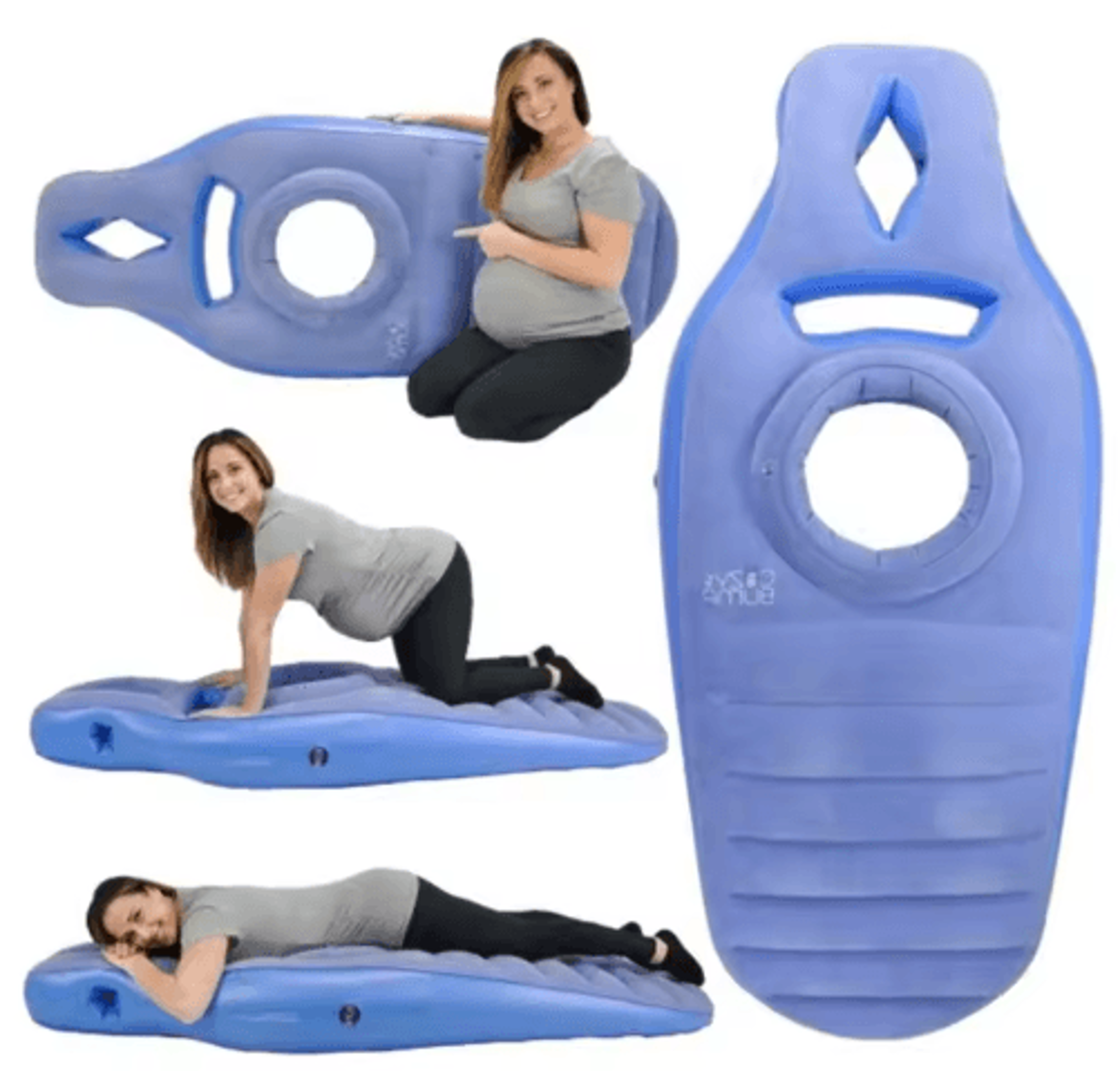 Inflatable Water Mattress For Pregnant Women Thickened PVC Floating Bed And Maternity Yoga Mat 4