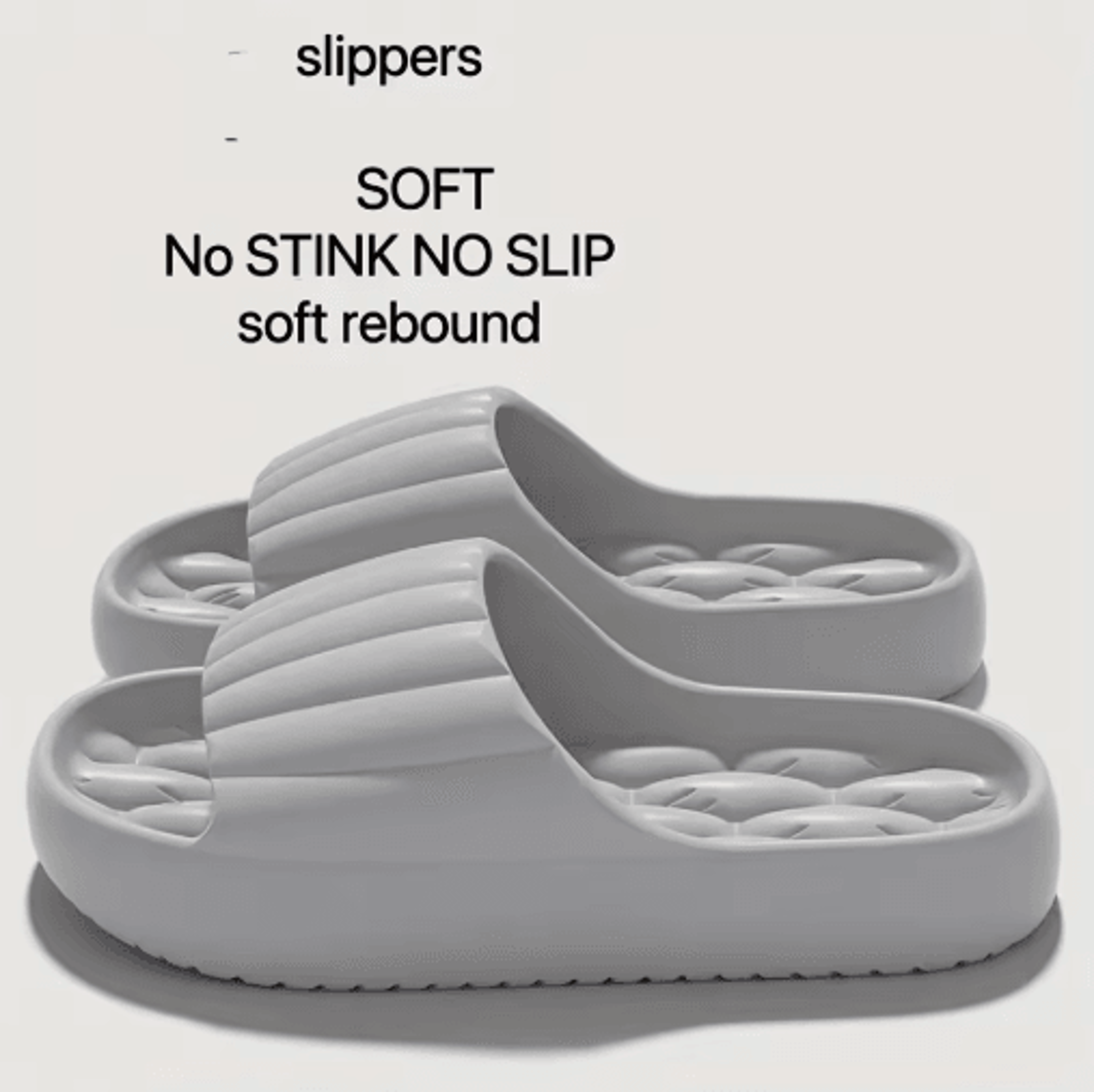 Womens EVA Slide Slippers Soft Non Slip Indoor And Outdoor House Shoes 2