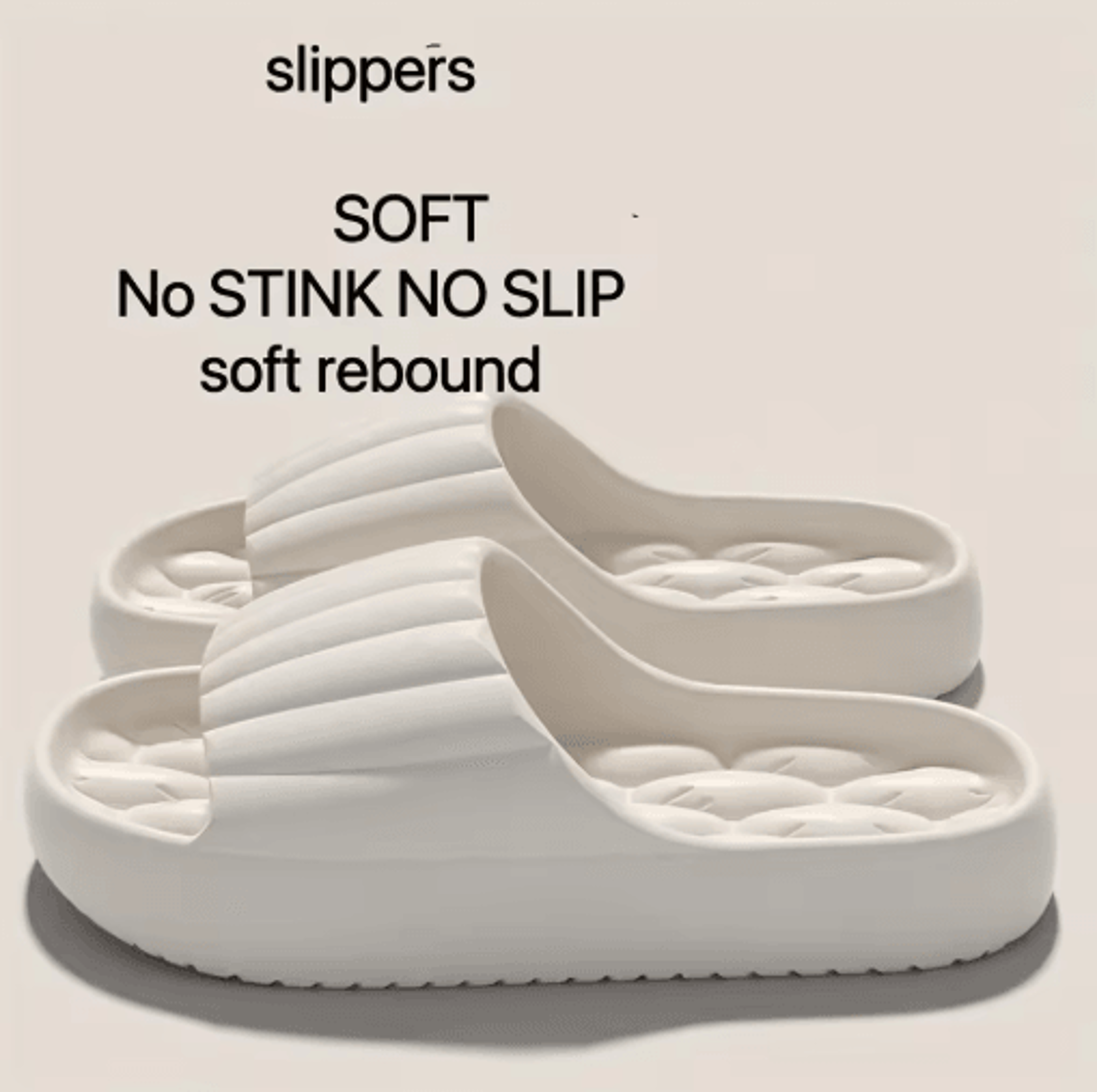 Womens EVA Slide Slippers Soft Non Slip Indoor And Outdoor House Shoes 5