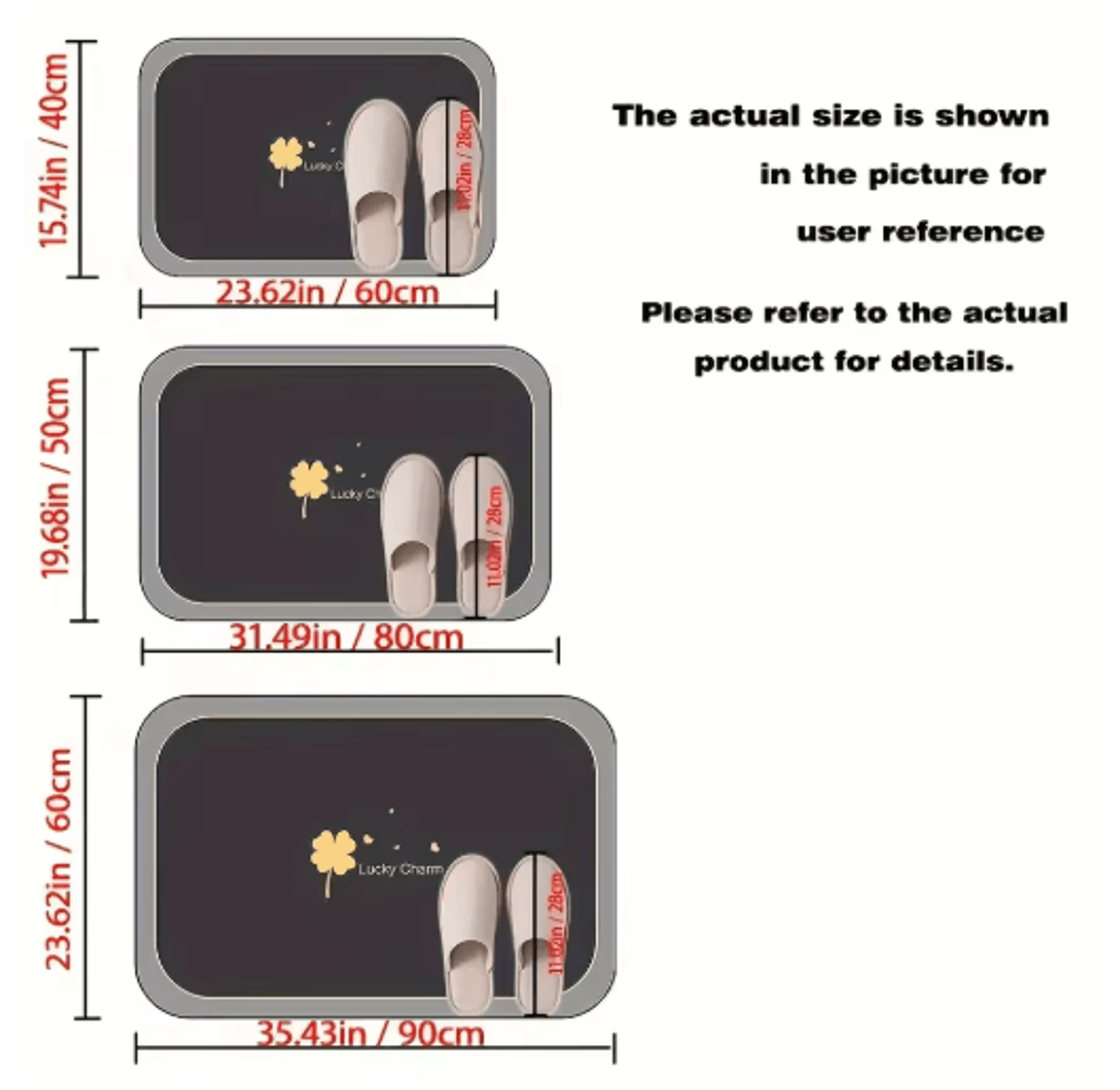 Super Absorbent Diatomite Bath Mat Quick Dry Non Slip Floor Mat 9