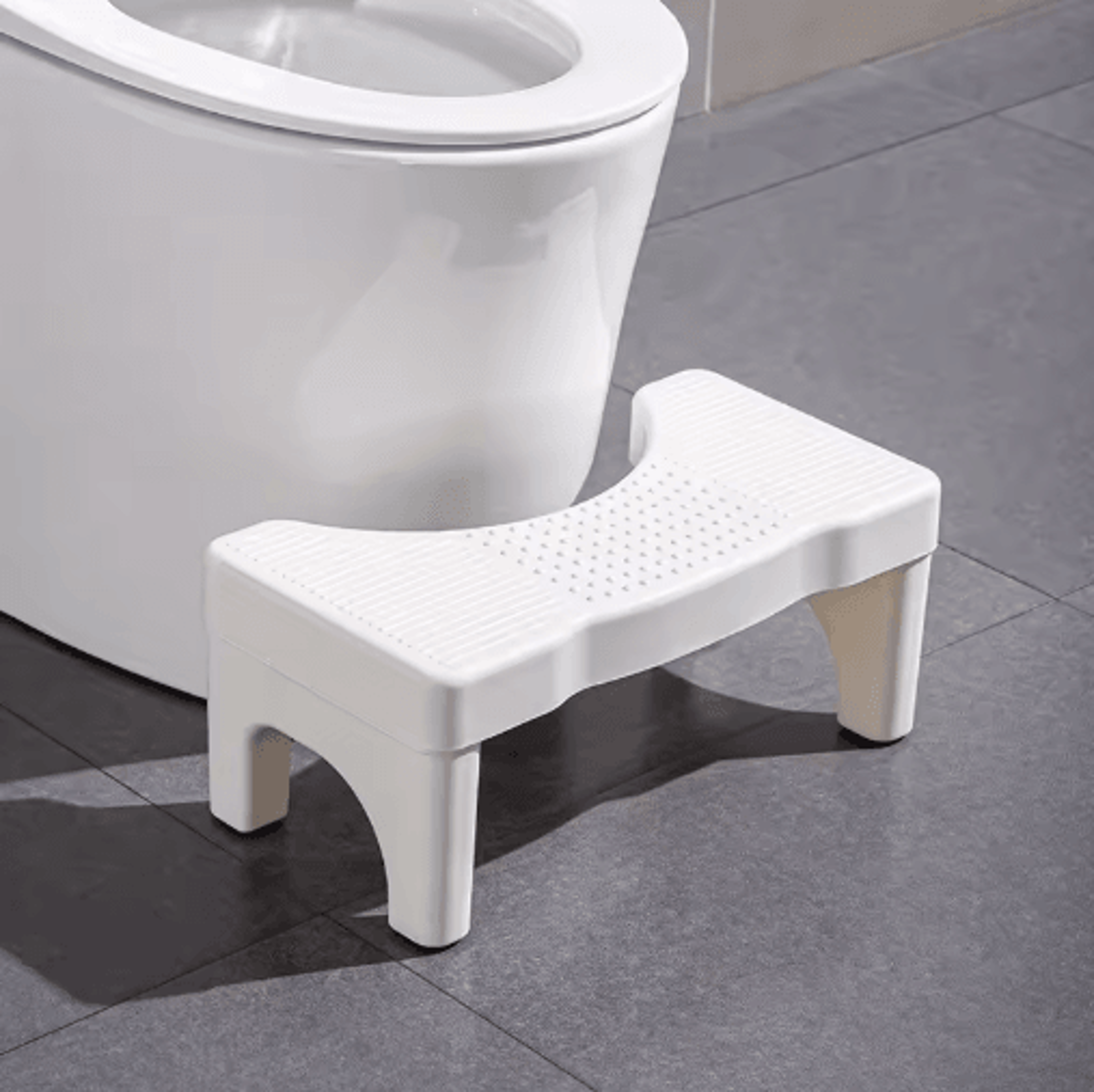 Heavy Duty Portable Toilet Potty Stool For Adults 1778cm Bathroom Footstool 2
