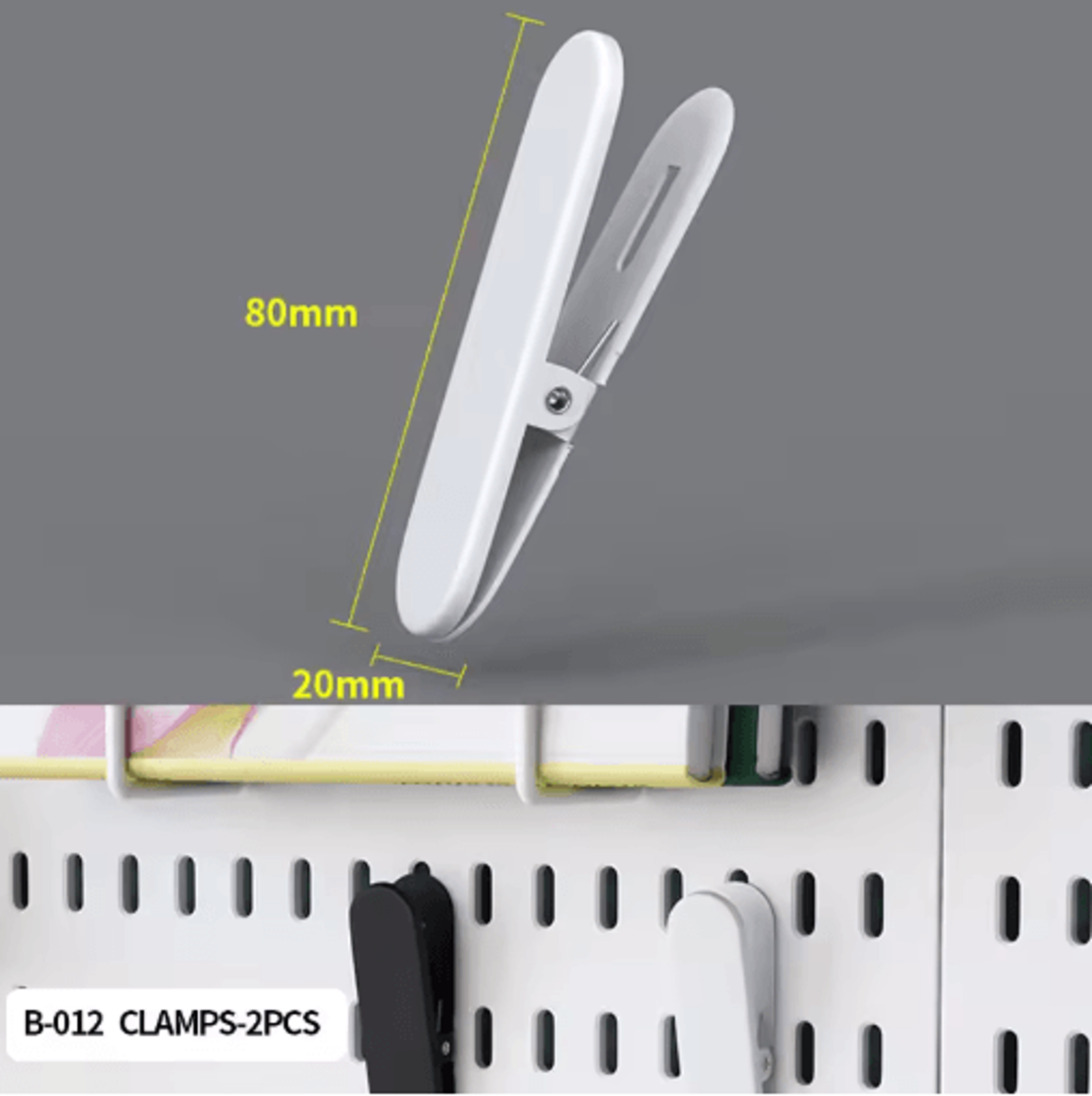 DIY Pegboard Wall Organizer Kit Modular No Drill Hanging Panels For Craft Rooms 5