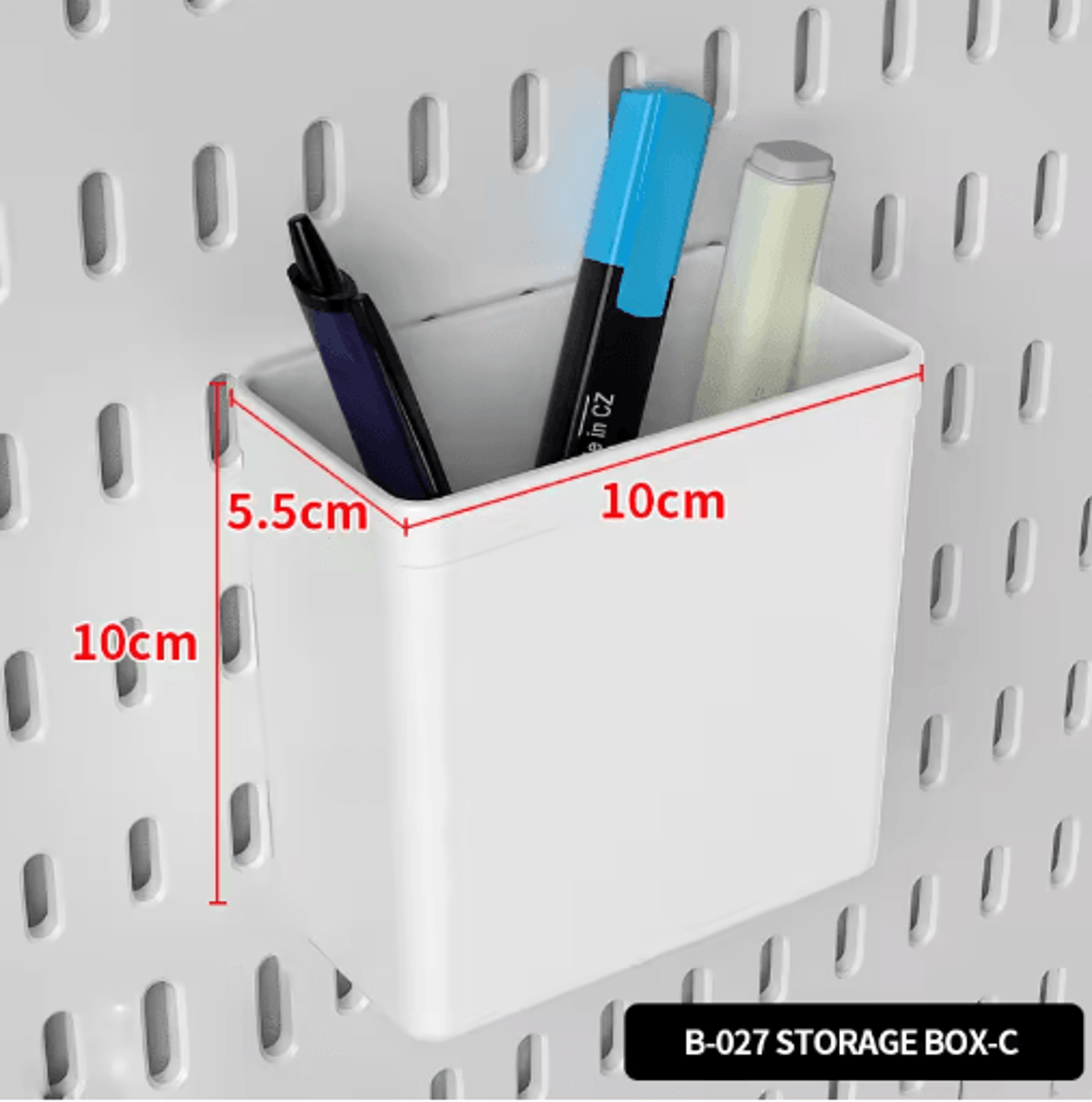 DIY Pegboard Wall Organizer Kit Modular No Drill Hanging Panels For Craft Rooms 11
