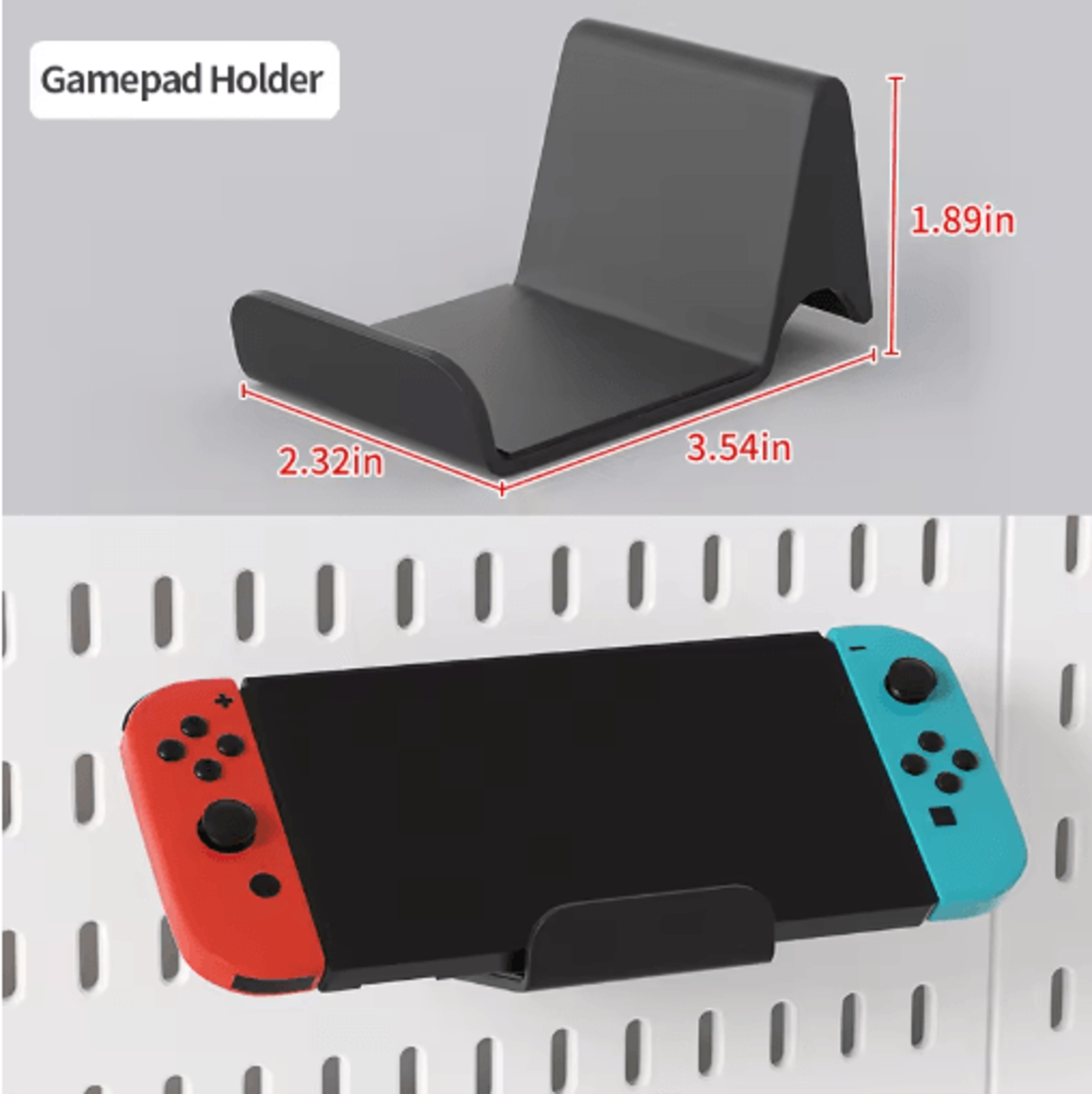 Desktop Pegboard Storage Kit Stand Up Clip On Panels For Home Office And Study Organization 20