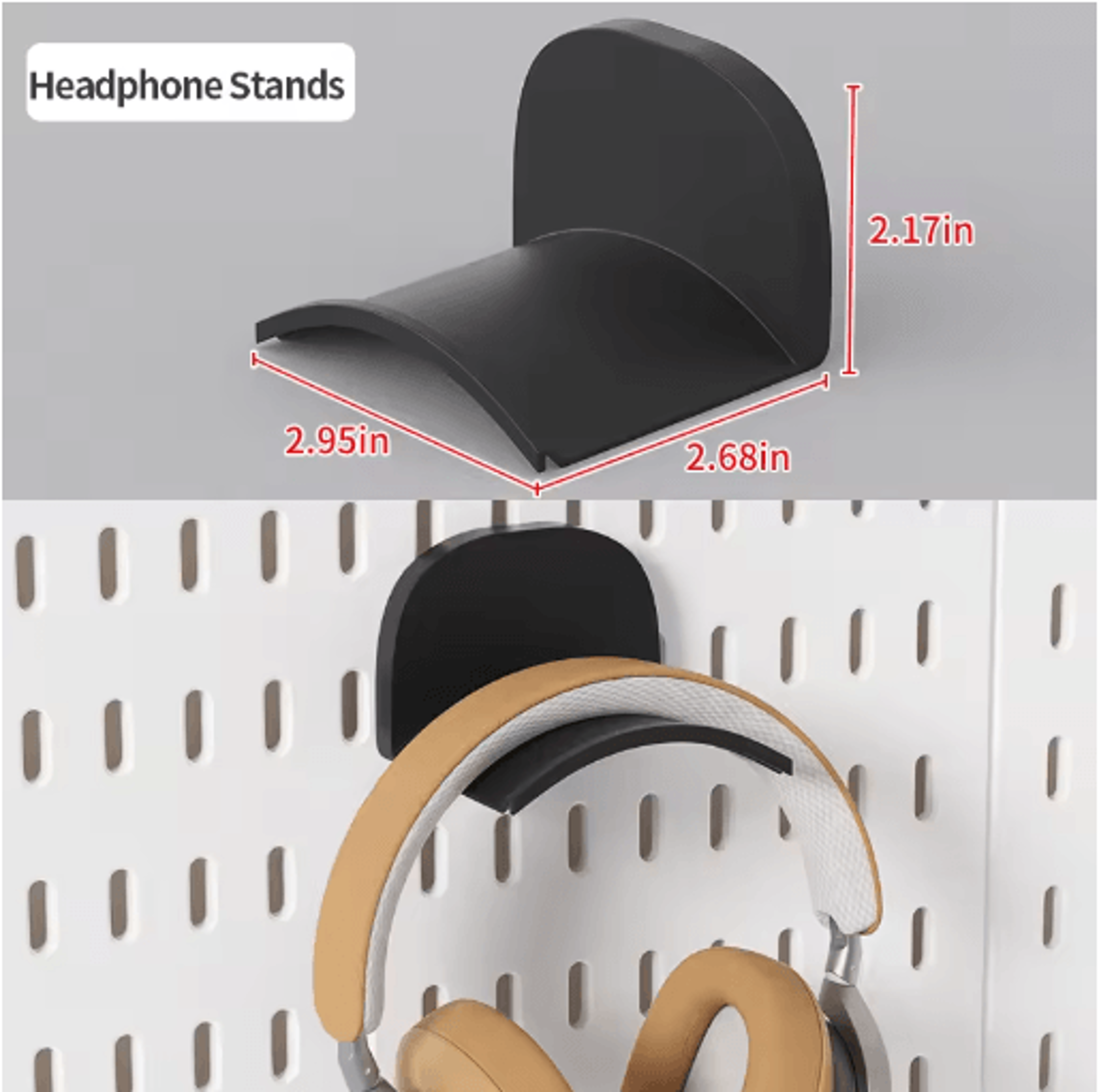 Desktop Storage Pegboard Upright Or Clip On Organizer For Home Office Shelves 10