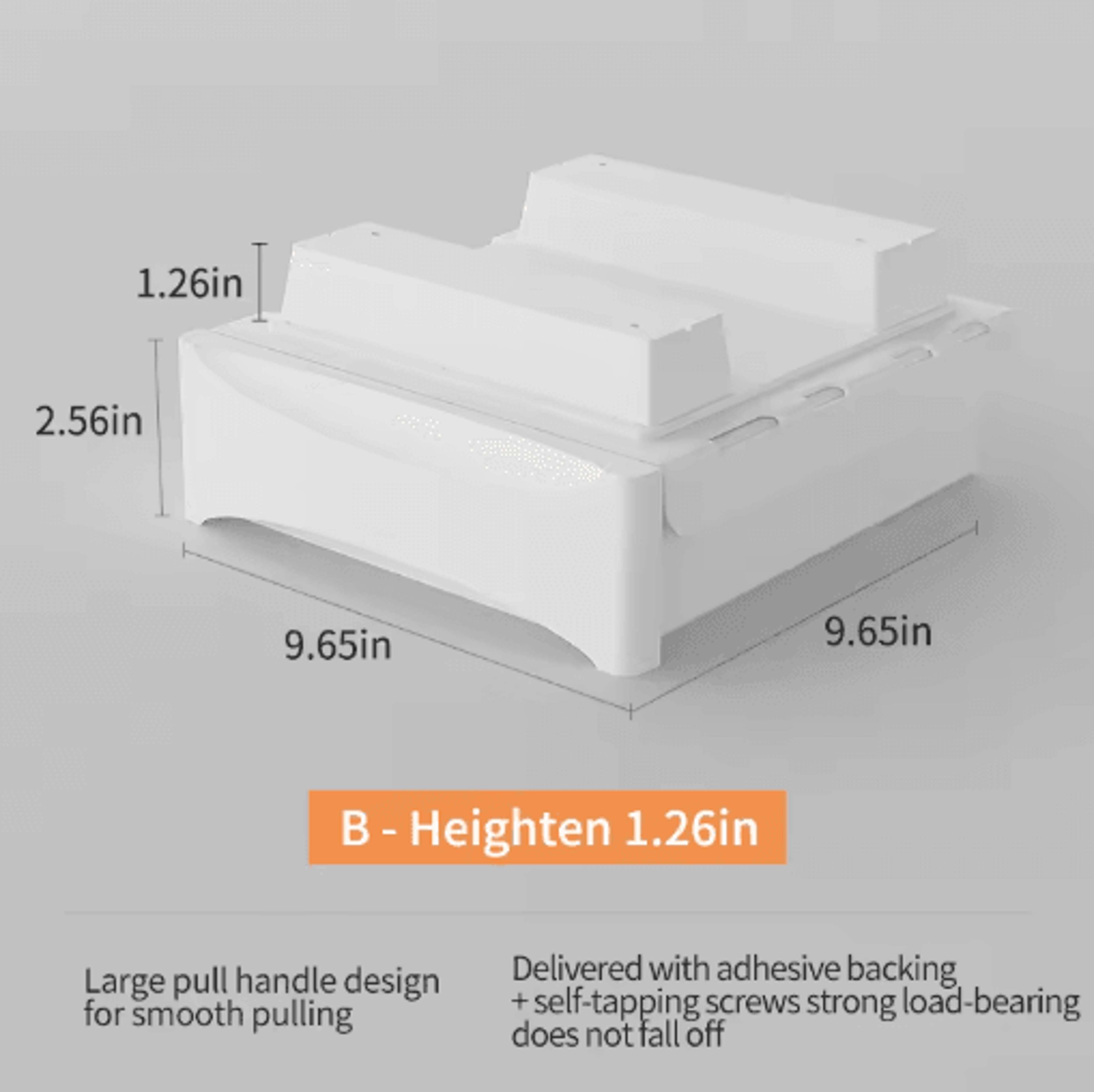 Small Under Desk Storage Cabinet Mobile Pedestal With Hidden Drawer And Cable Management 16
