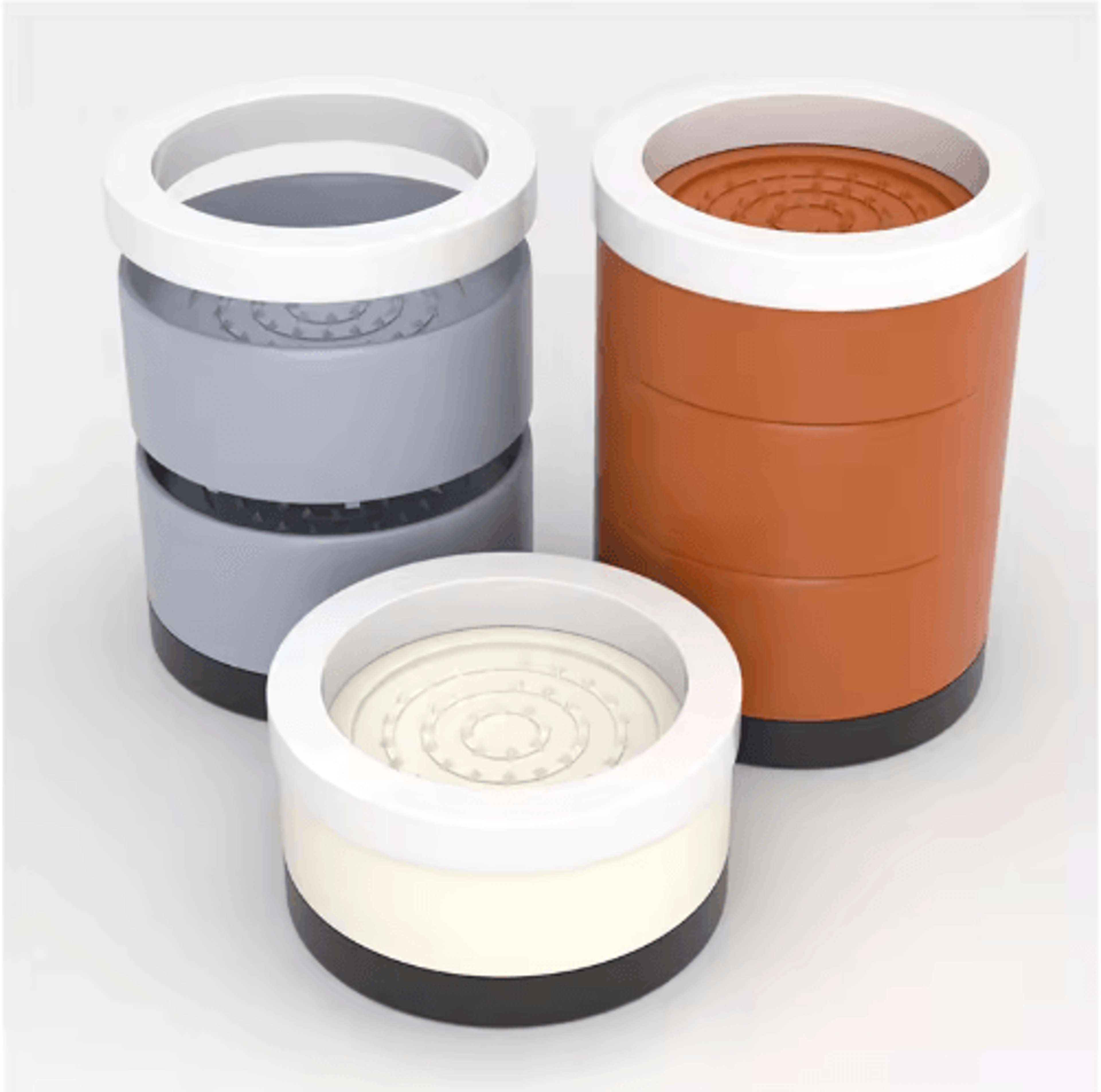 Stackable Furniture Heightening Foot Pads Adjustable Table Cabinet And Bed Leg Risers 13