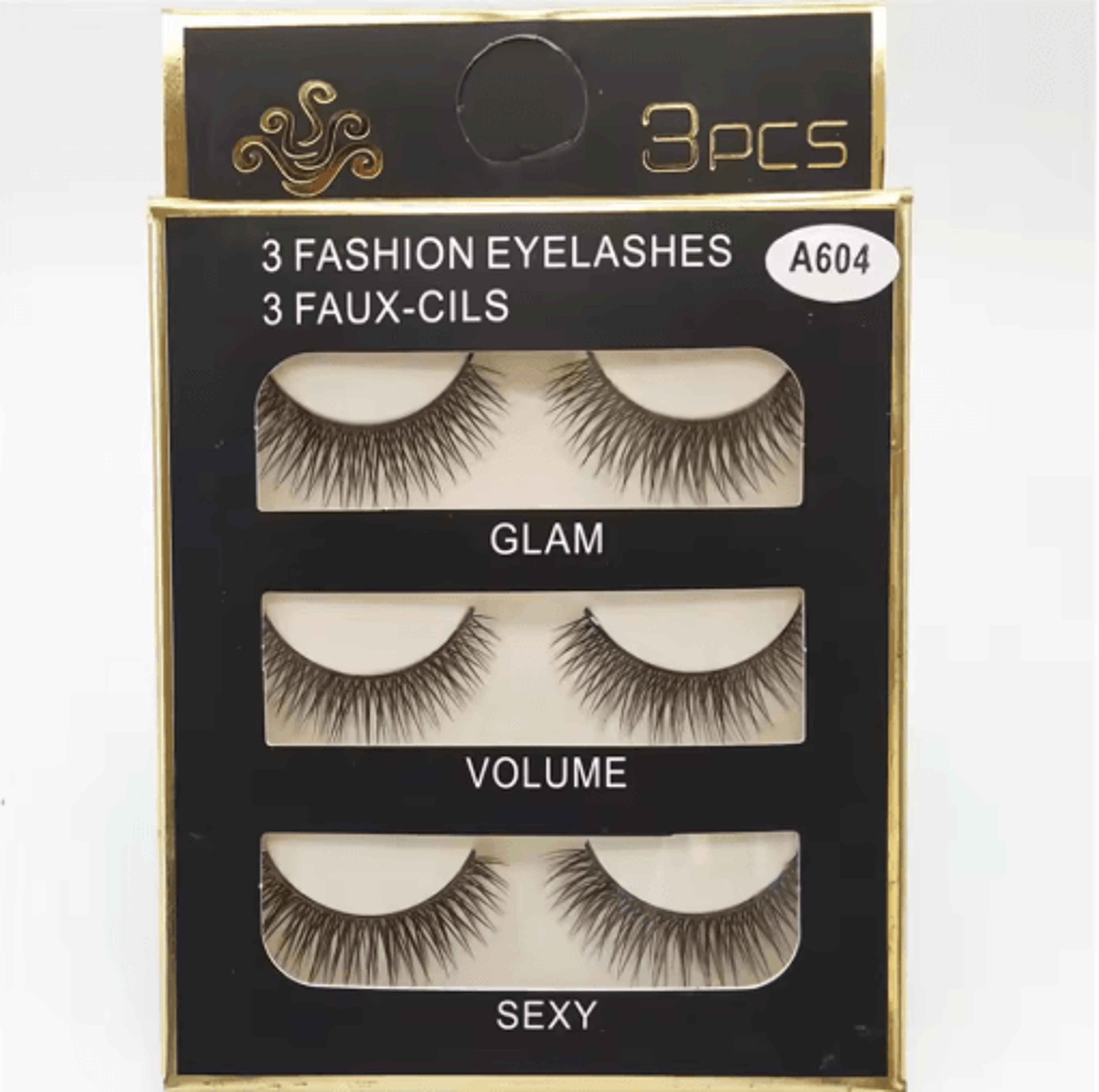 3 Pairs Fashion False Eyelashes Long Natural Looking Lash Extensions For Daily And Party Makeup 14