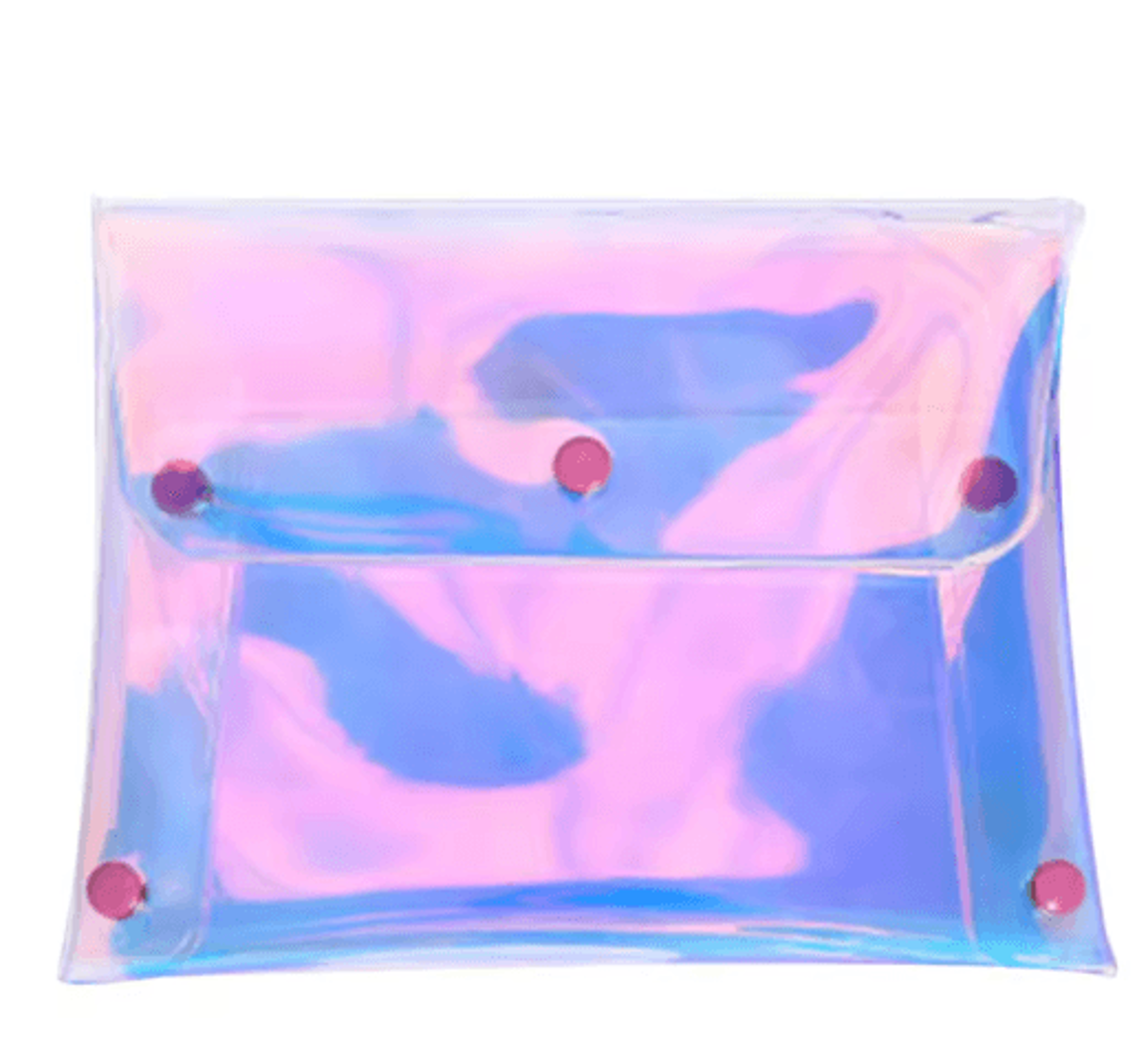 Laser Pouch Makeup Bag Waterproof PVC Cosmetic And Pencil Case Organizer 3 Sizes 1